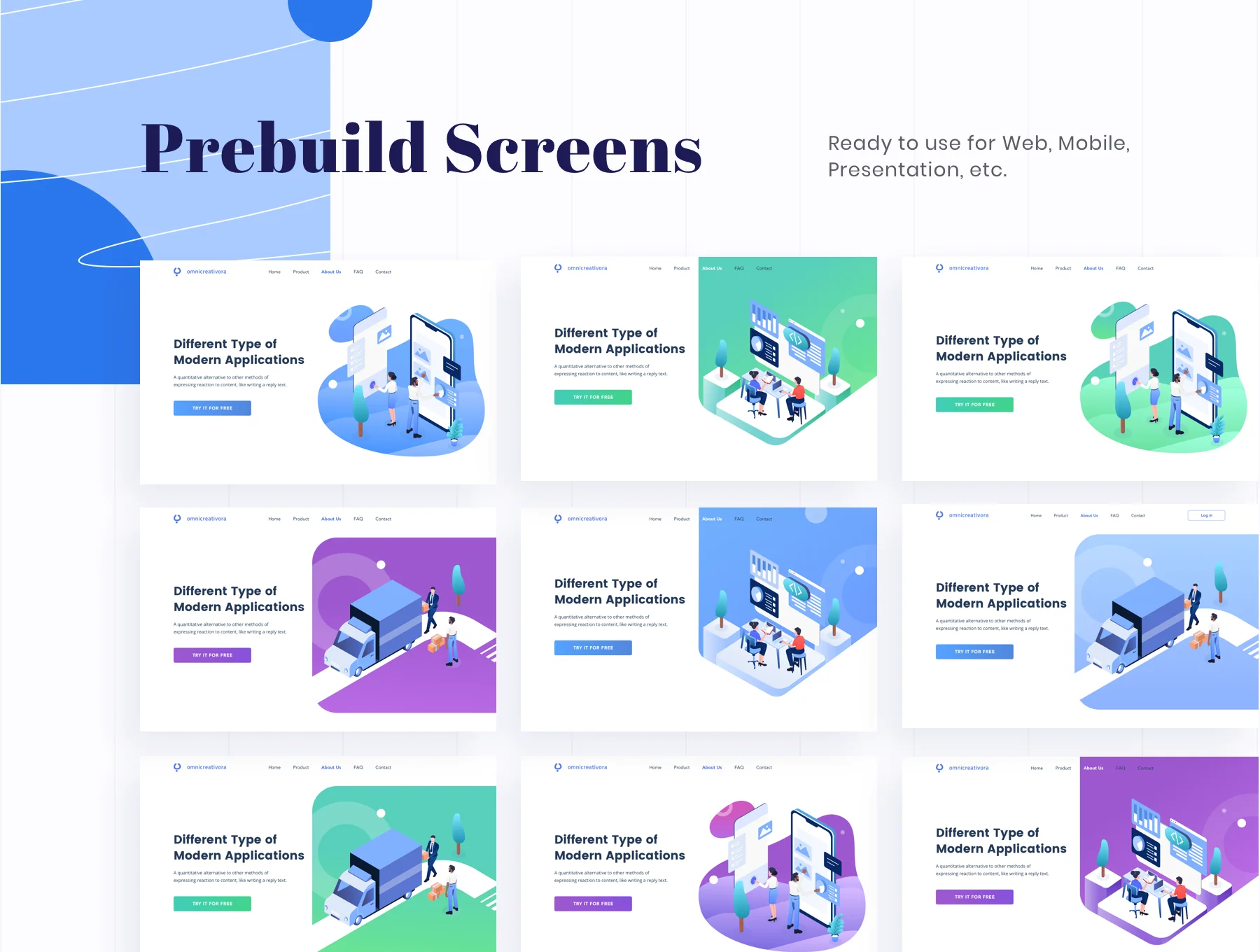 Isometric - Business Illustration 4