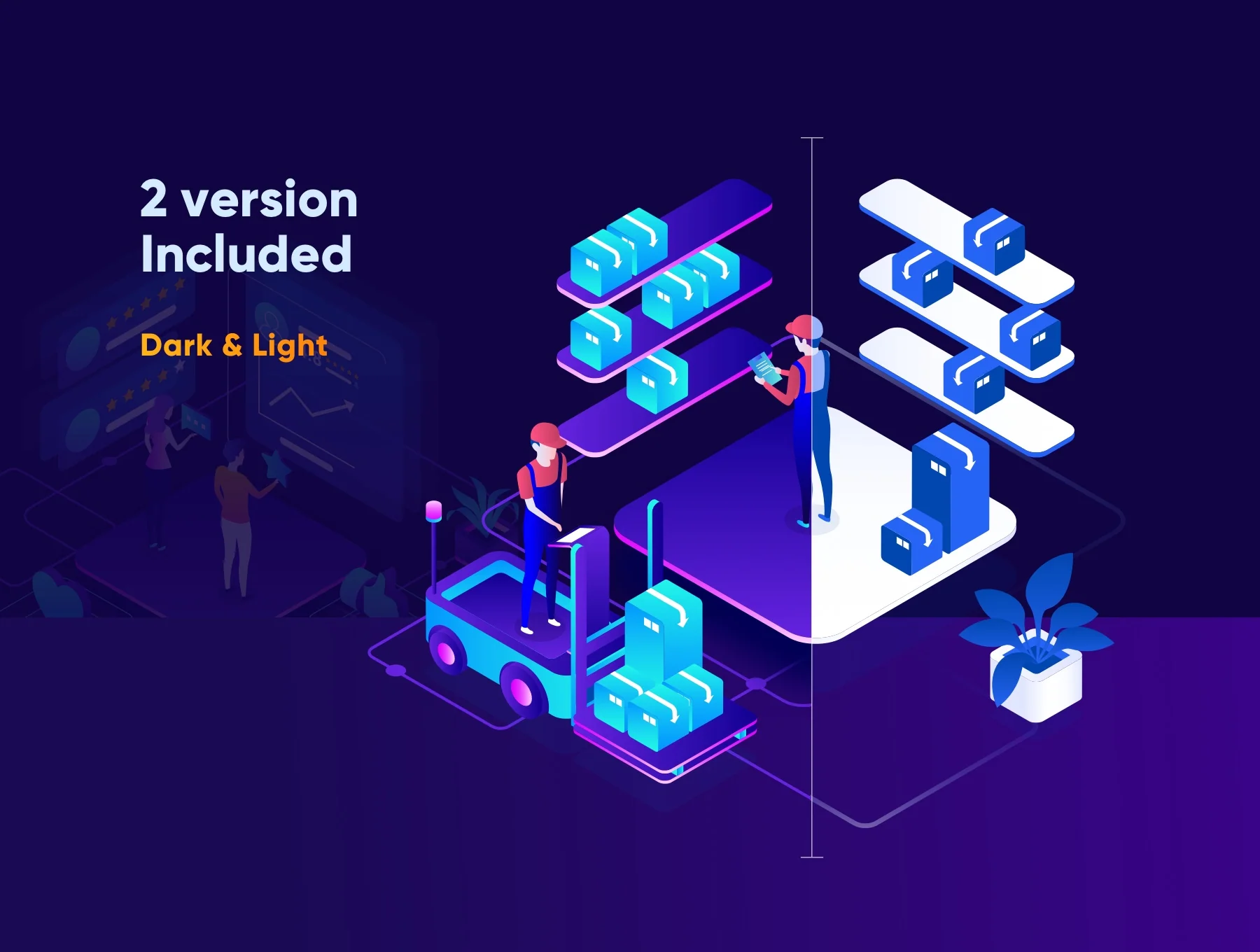 Isometric Ecommerce and Online Shopping 2
