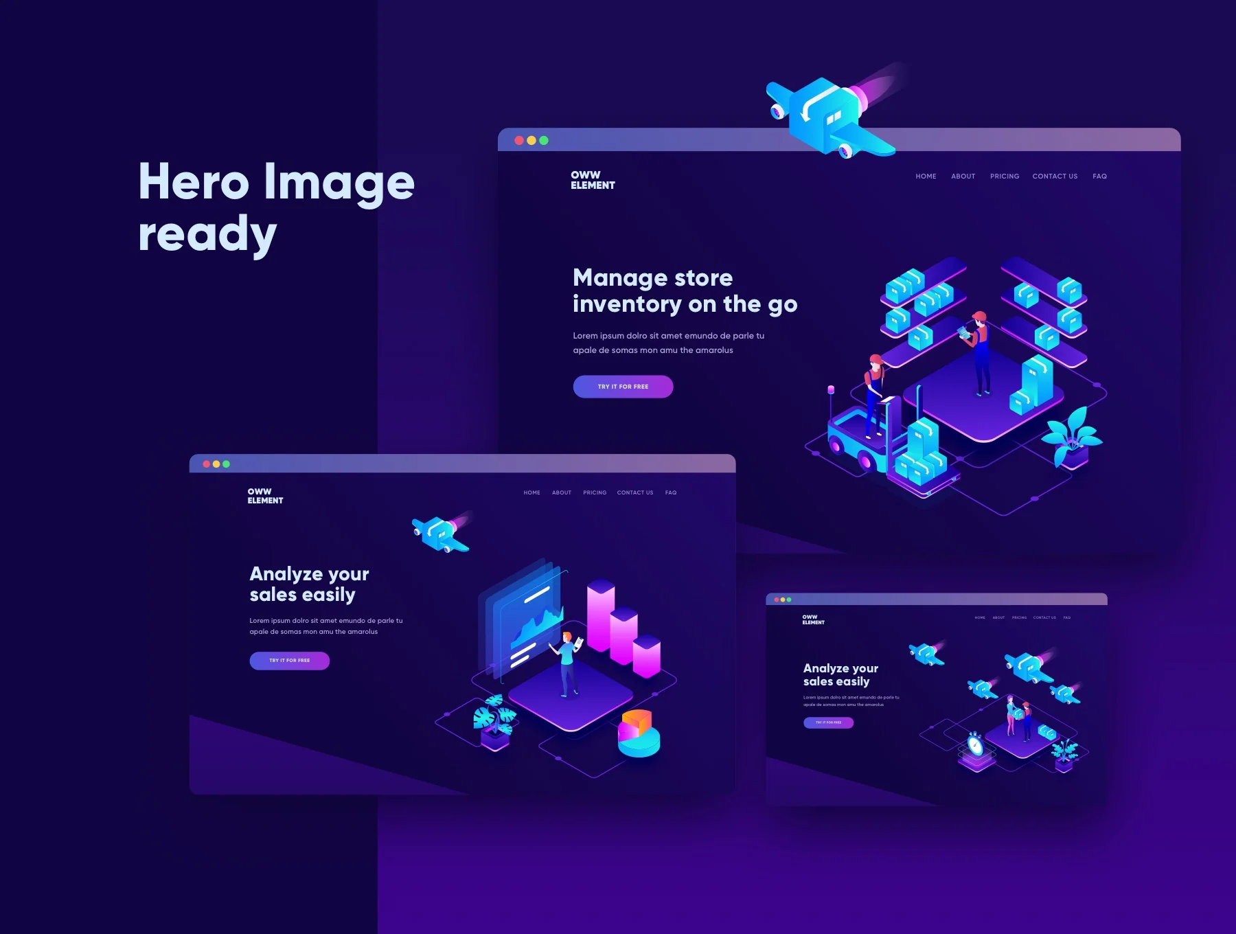 Isometric Ecommerce and Online Shopping 4