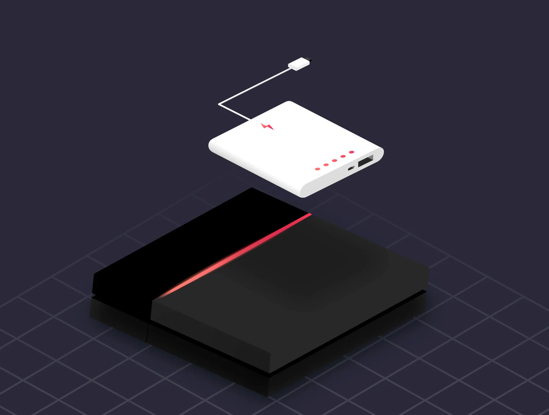 Isometric electronics illustrations 3