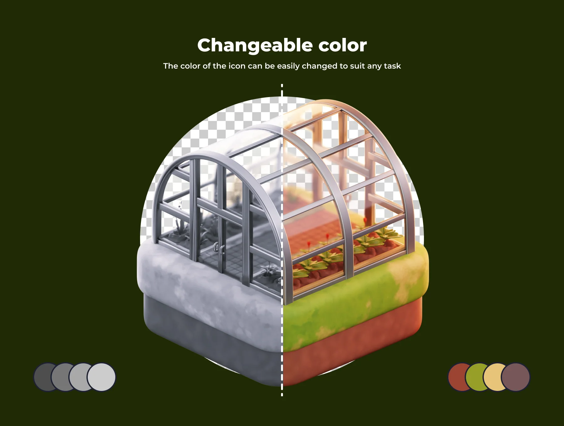 Isometric Farm 3D Illustration Pack 5