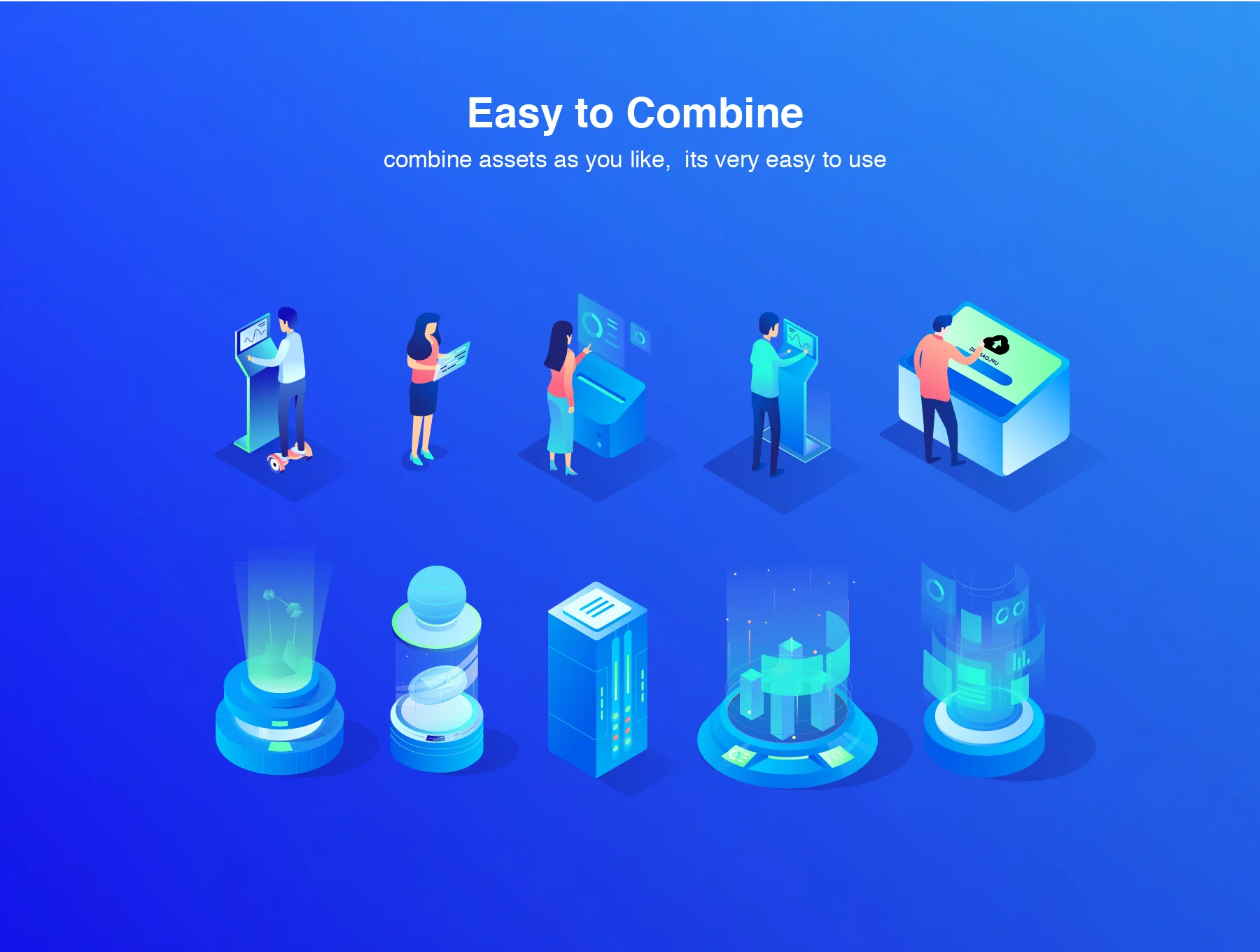 Isometric Illustrations Vol 01 3