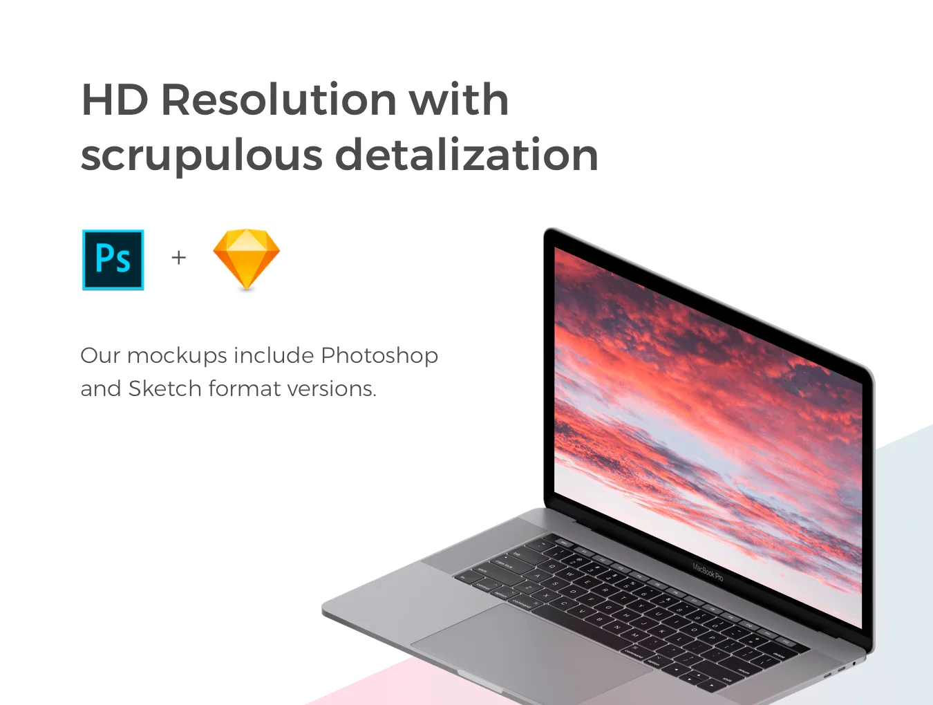 Isometric MacBook Pro 15" 3