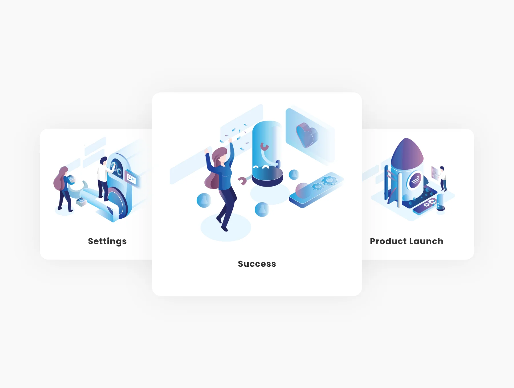 Isometric Tech Illustrations 3
