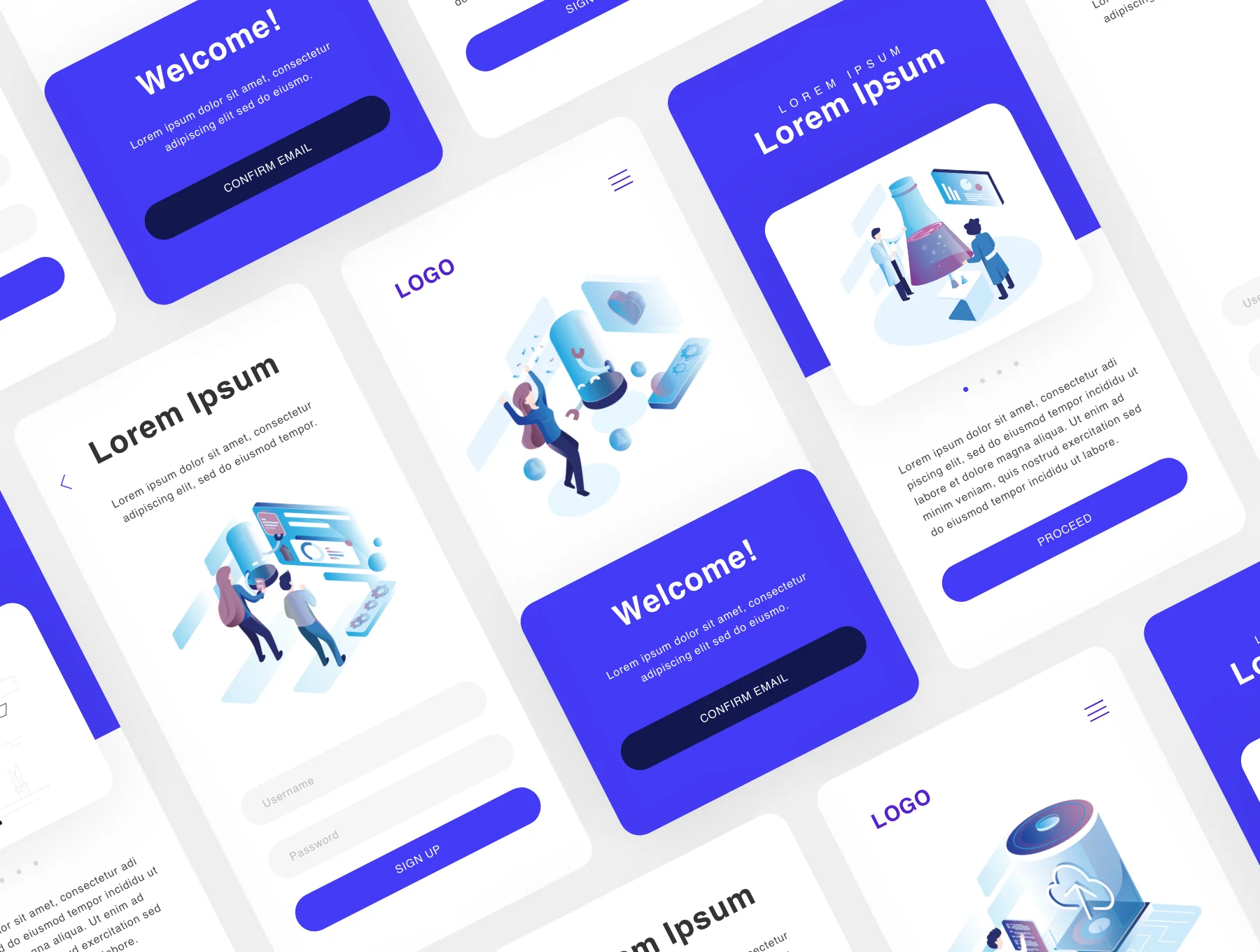 Isometric Tech Illustrations 5