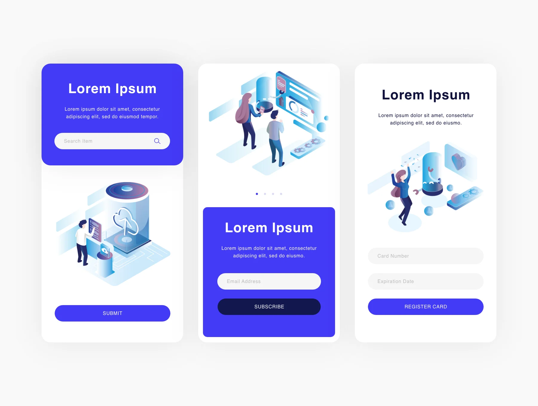 Isometric Tech Illustrations 6