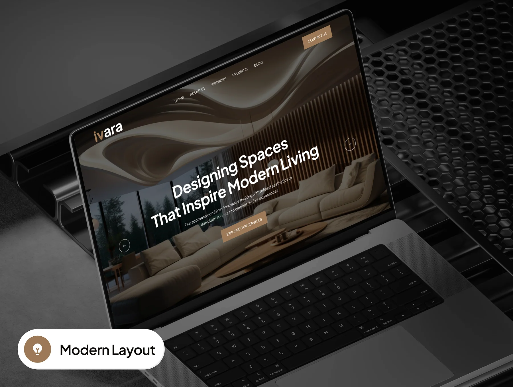 ivara - Interior Design Website UI Kit 5