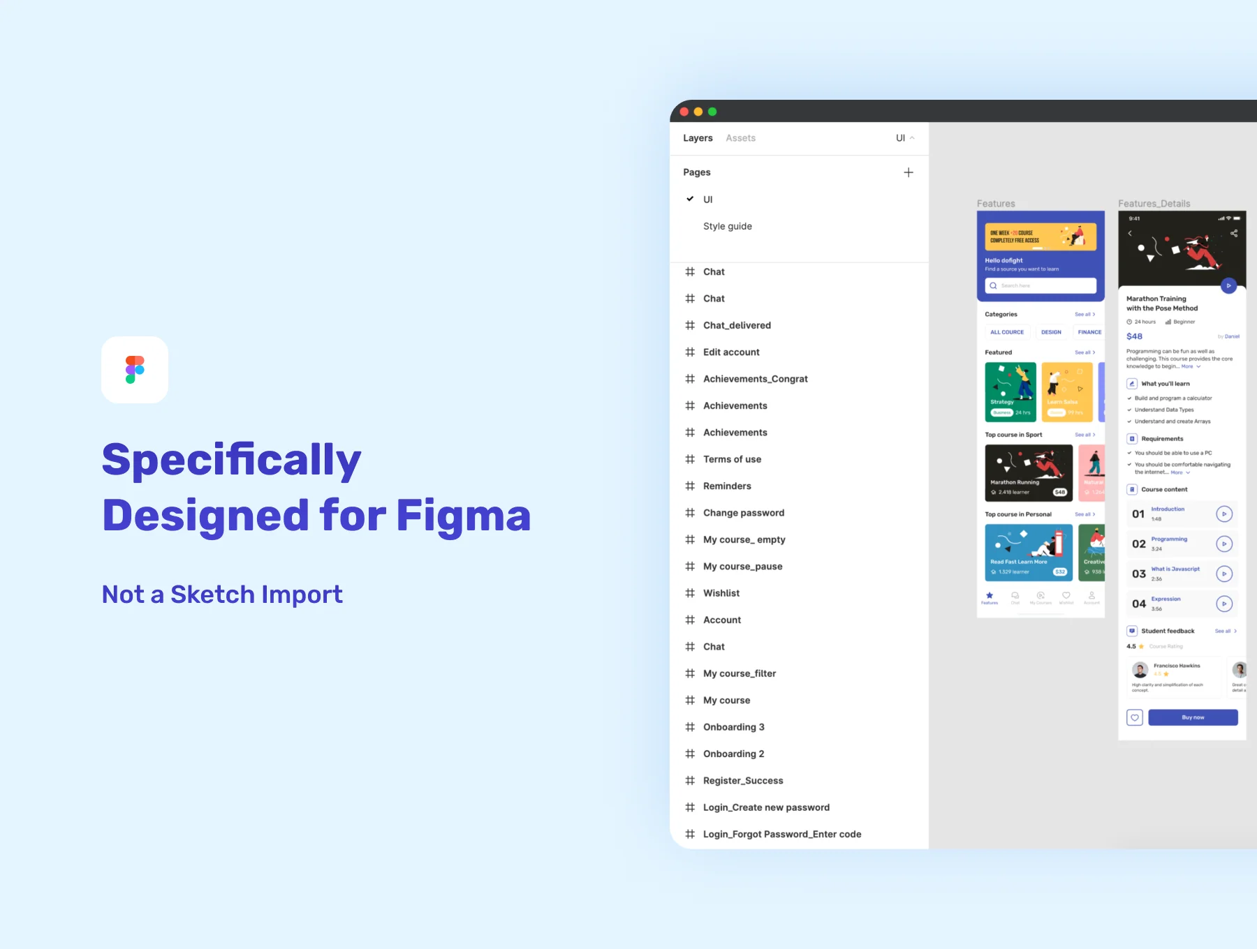 izzi - Online Learning App UI Kit 5