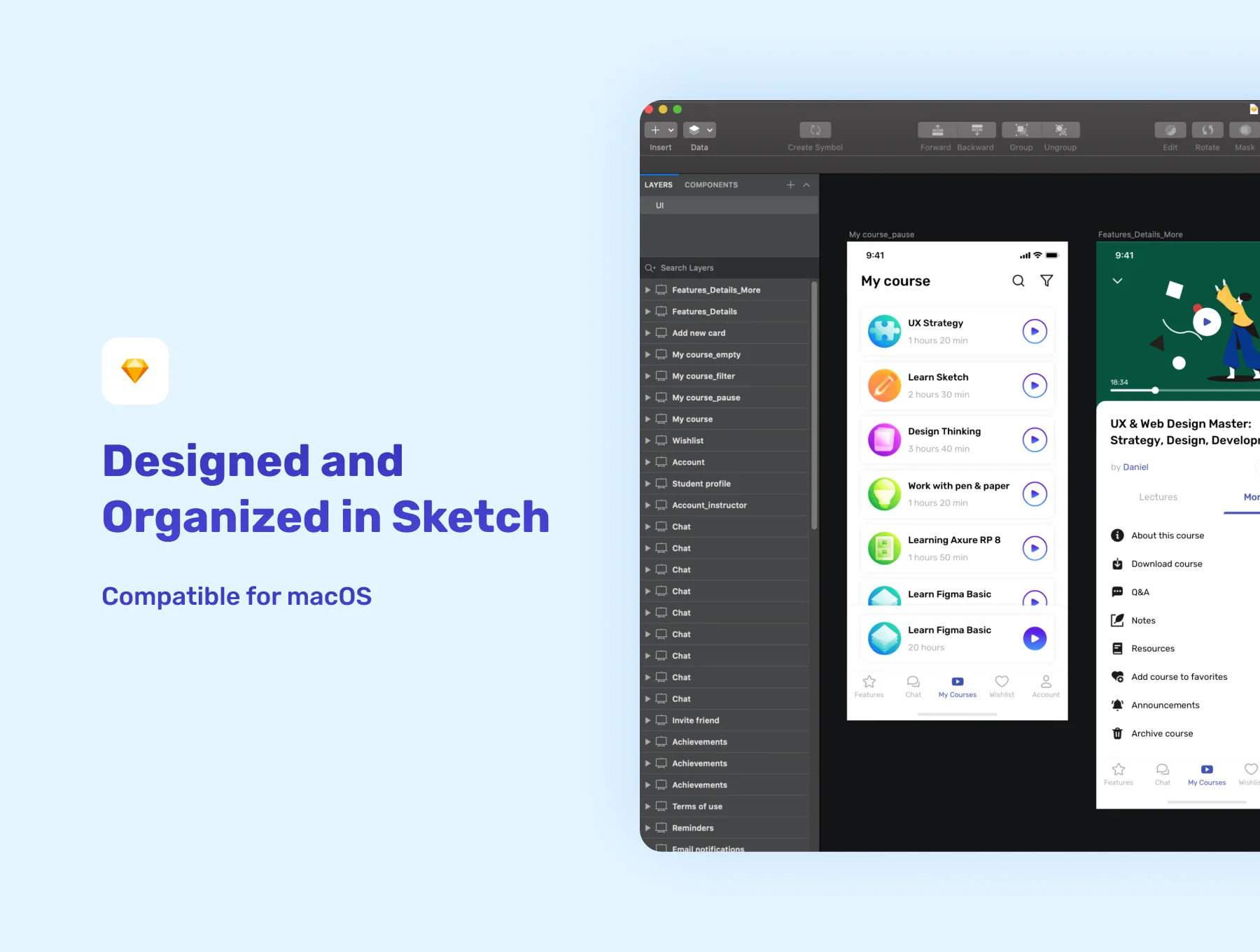 izzi - Online Learning App UI Kit 6