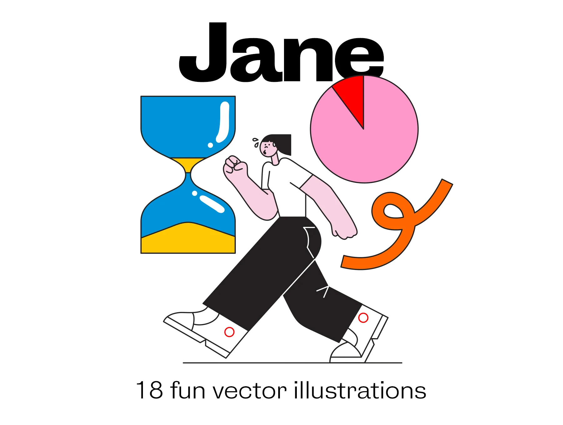 Jane - illustration pack