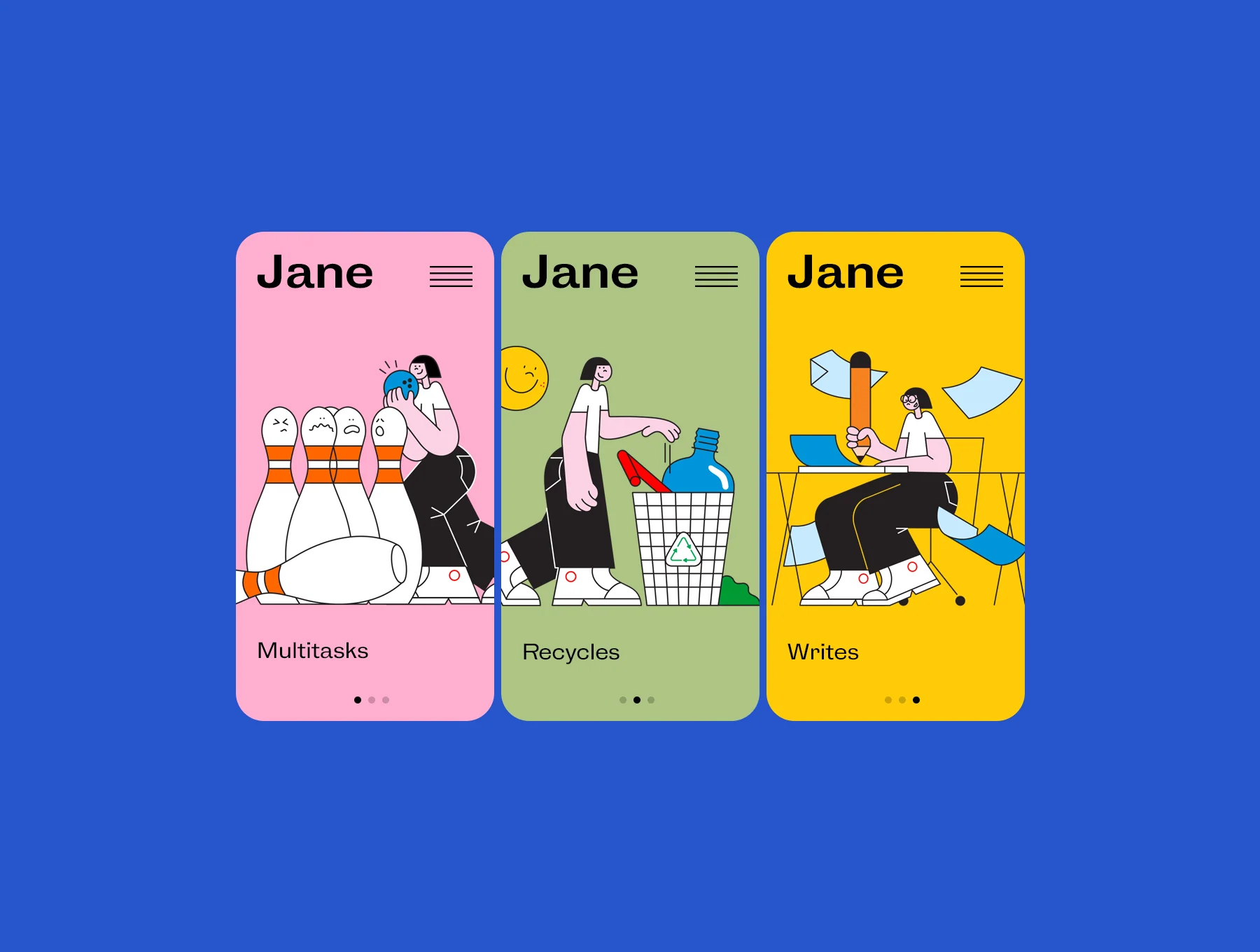 Jane - illustration pack 8