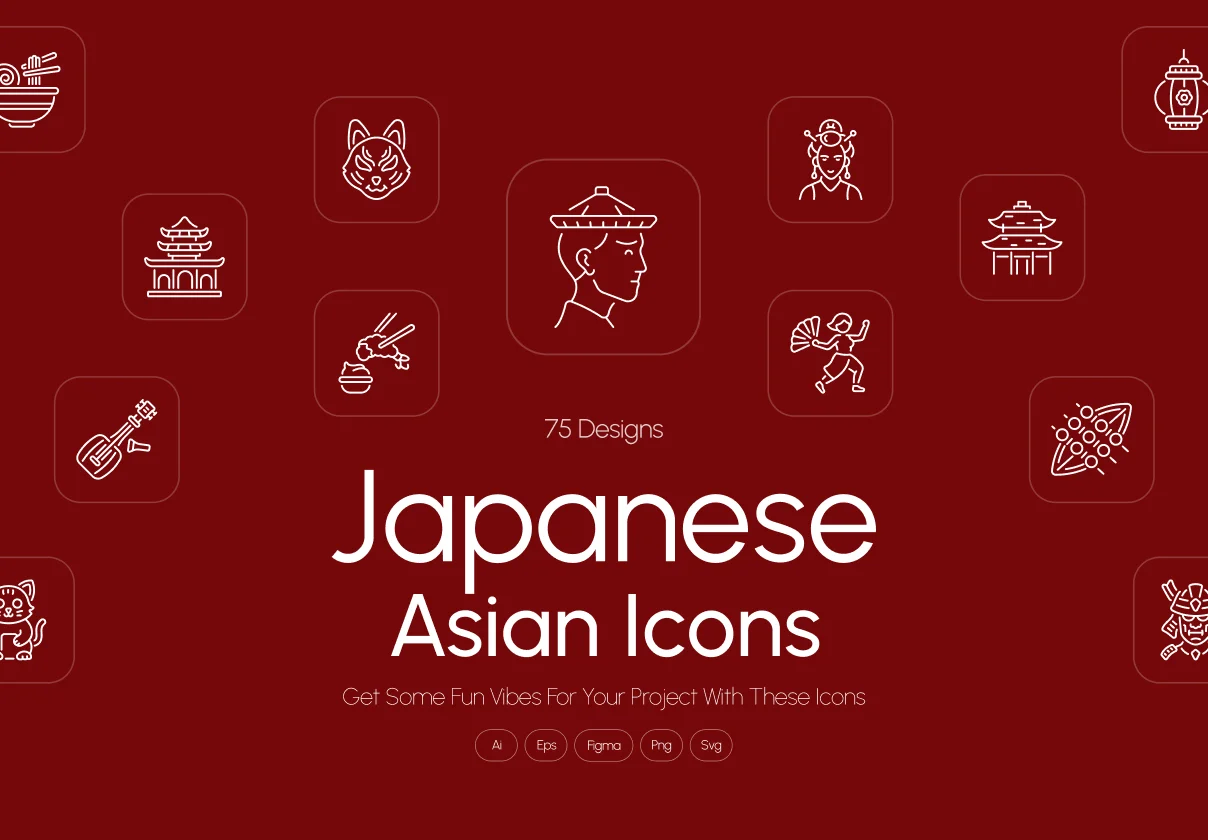 Japanese and Asian Icons
