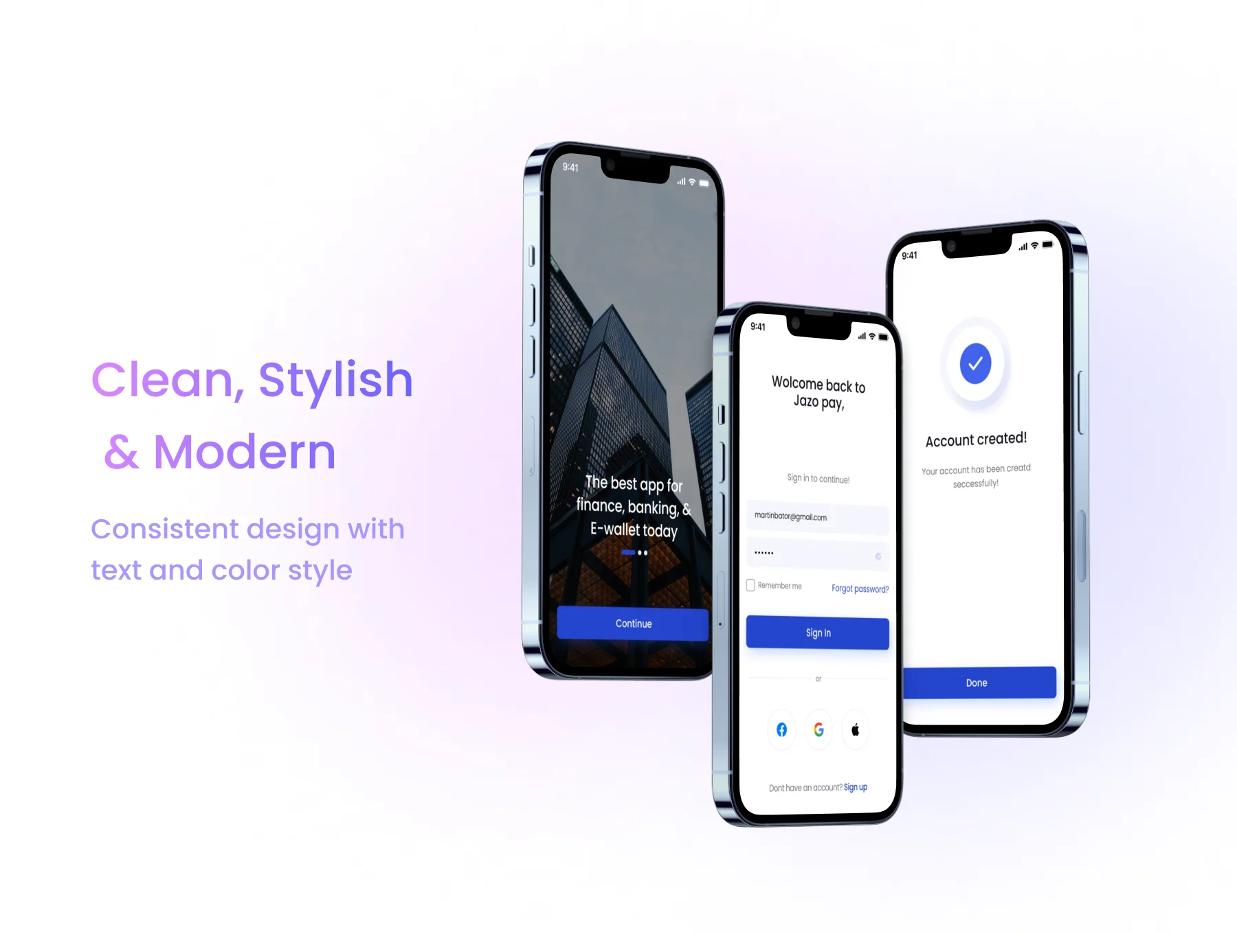 Jazopay - Investments & Finance App UI Kit 3