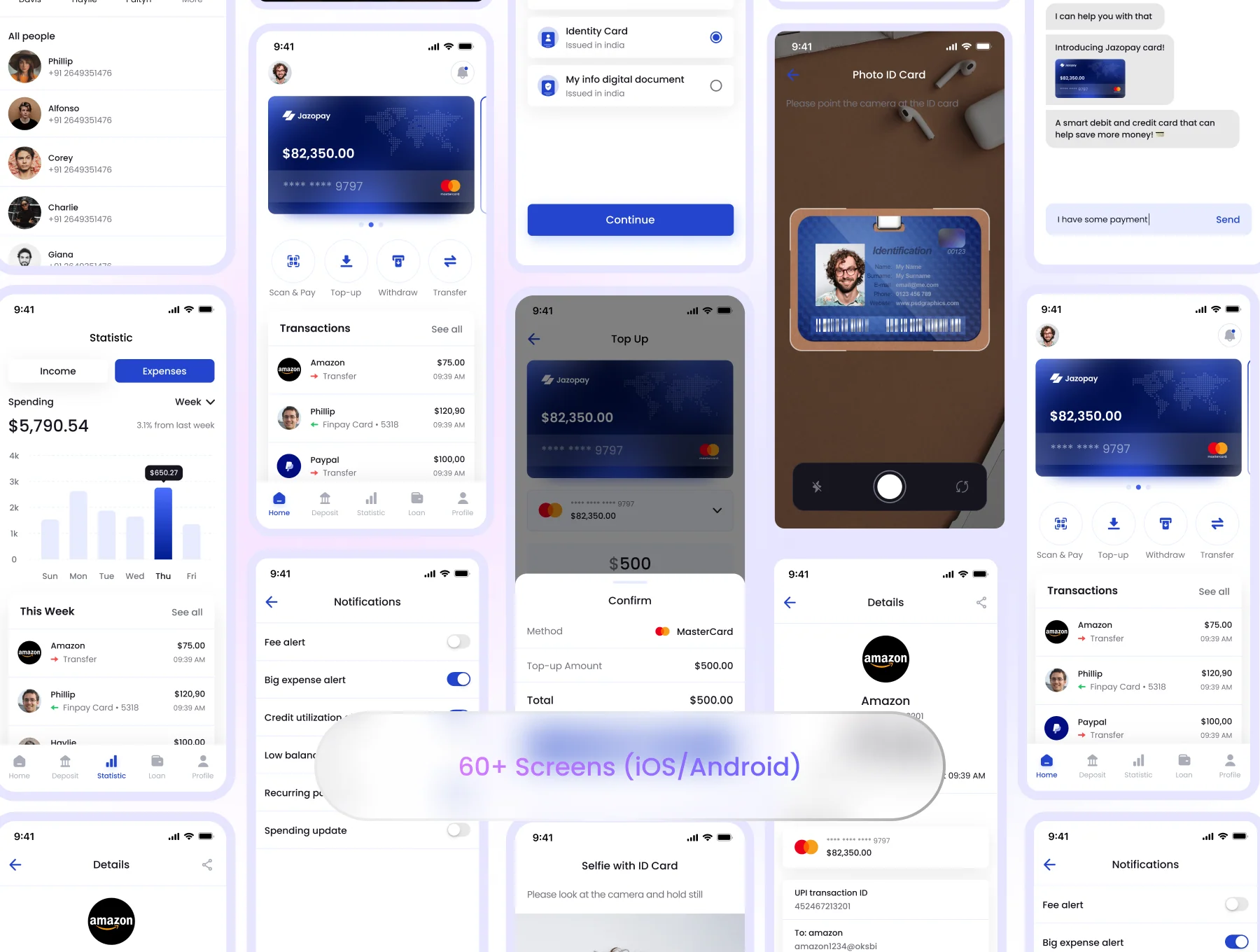 Jazopay - Investments & Finance App UI Kit 6