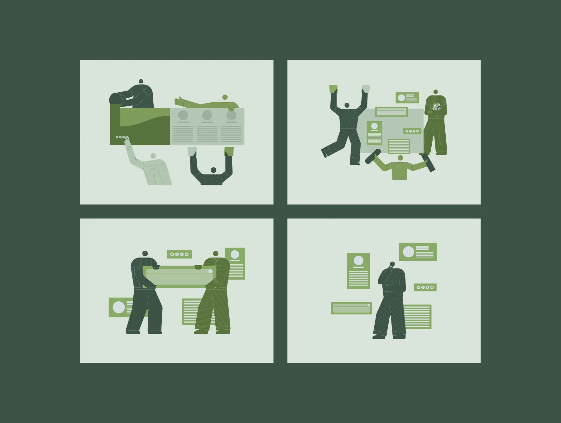 Jeanneret Illustrations Set 3