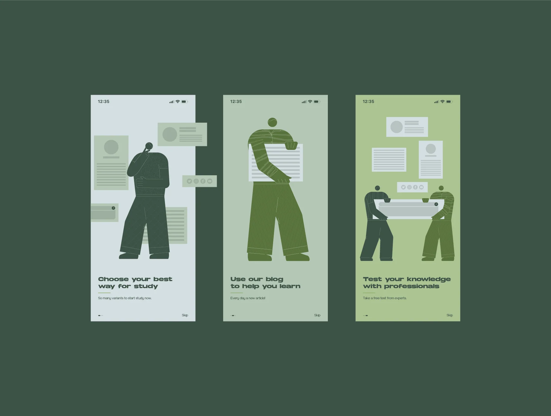 Jeanneret Illustrations Set 6