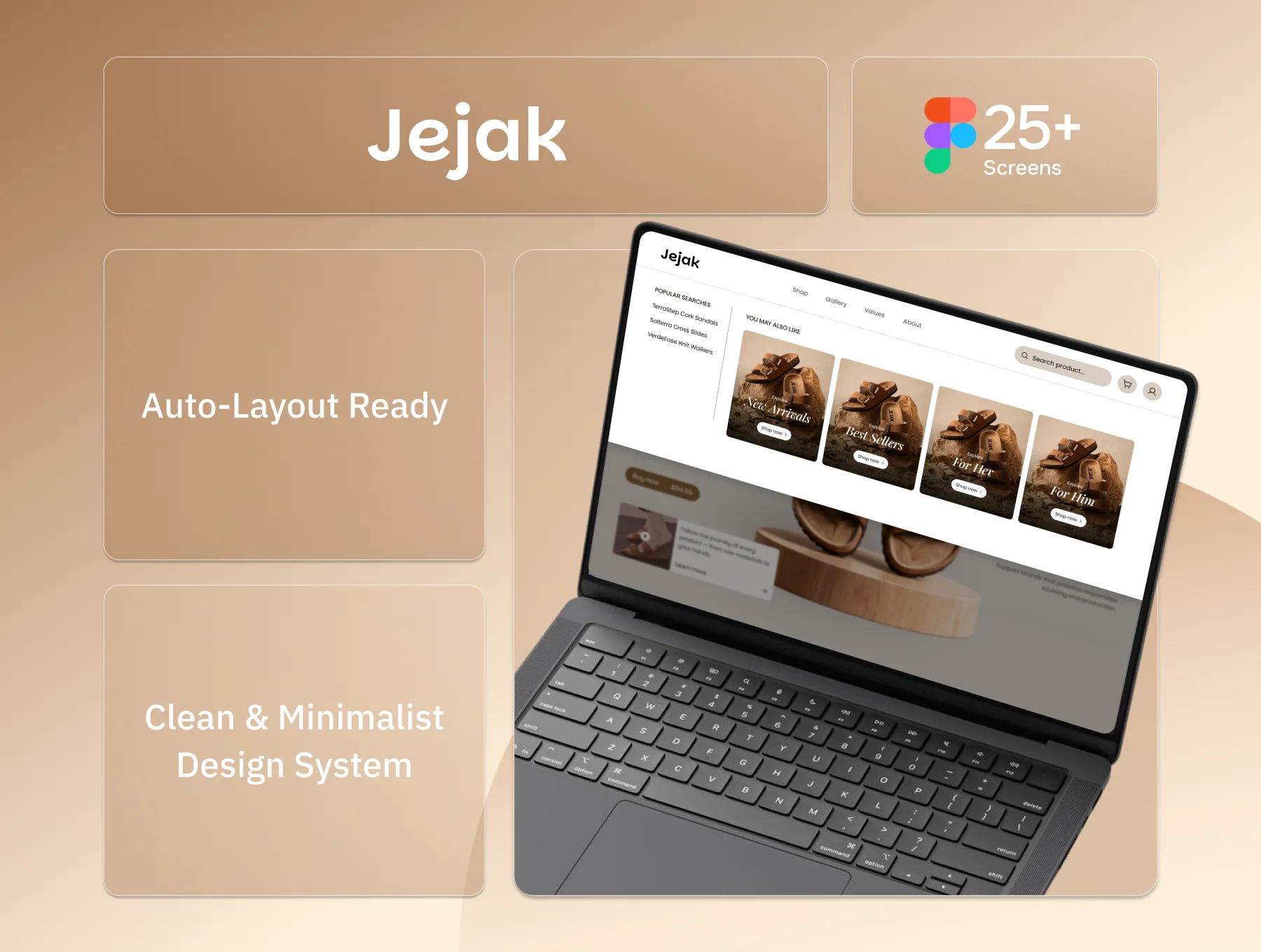 Jejak - Sustainable Fashion eCommerce UI Kit 2