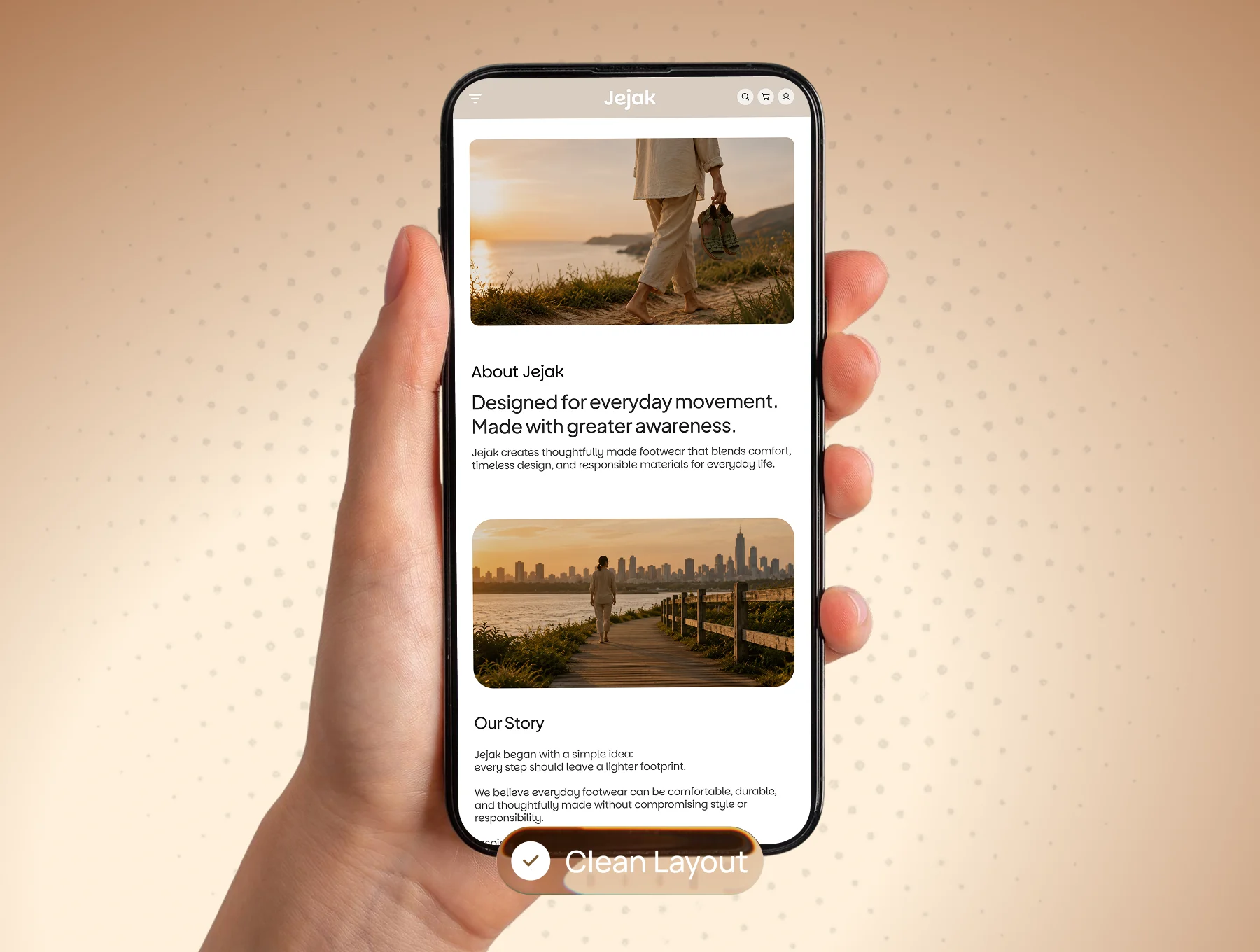 Jejak - Sustainable Fashion eCommerce UI Kit 3