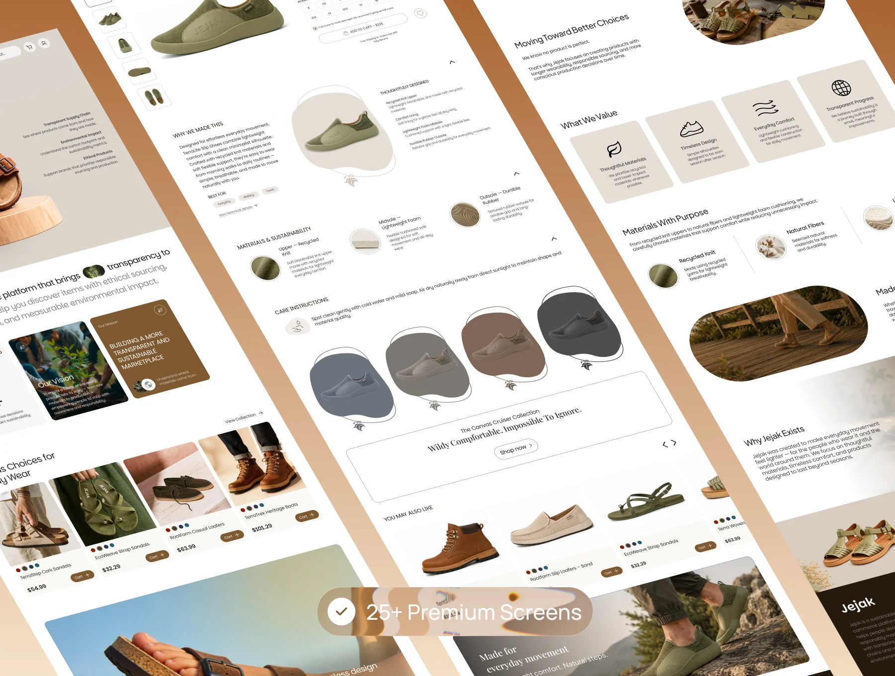 Jejak - Sustainable Fashion eCommerce UI Kit 5