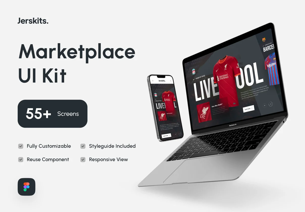 Marketplace UI Kit - Jerskits