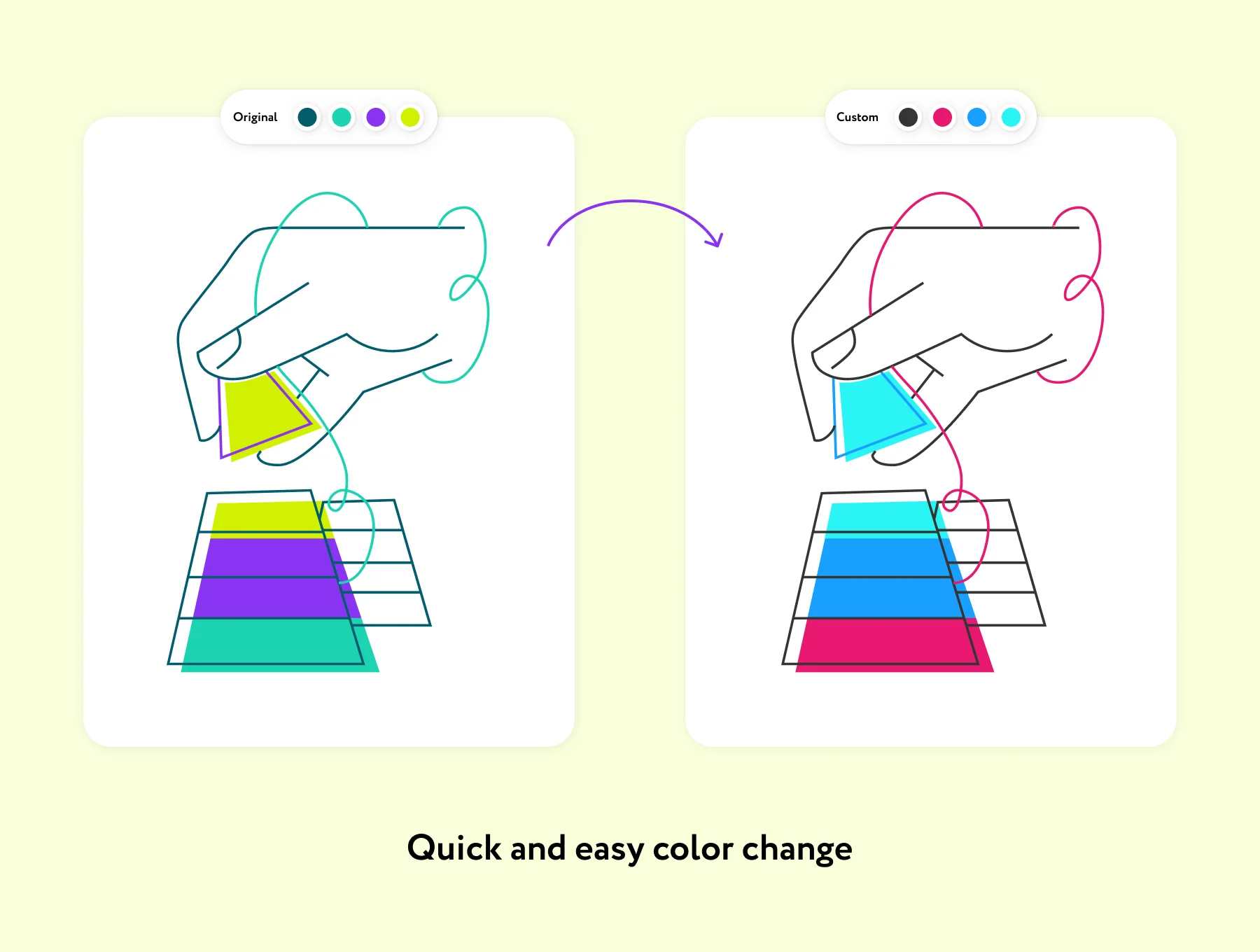 Jestry Abstract Hands Illustration 5