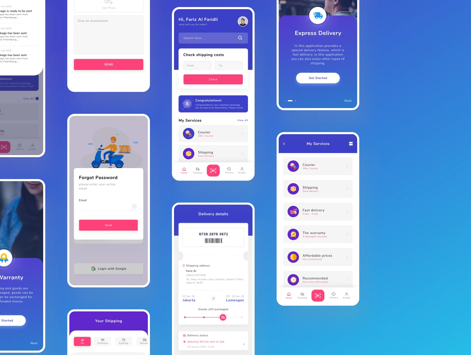 Delivery Of Goods App 8