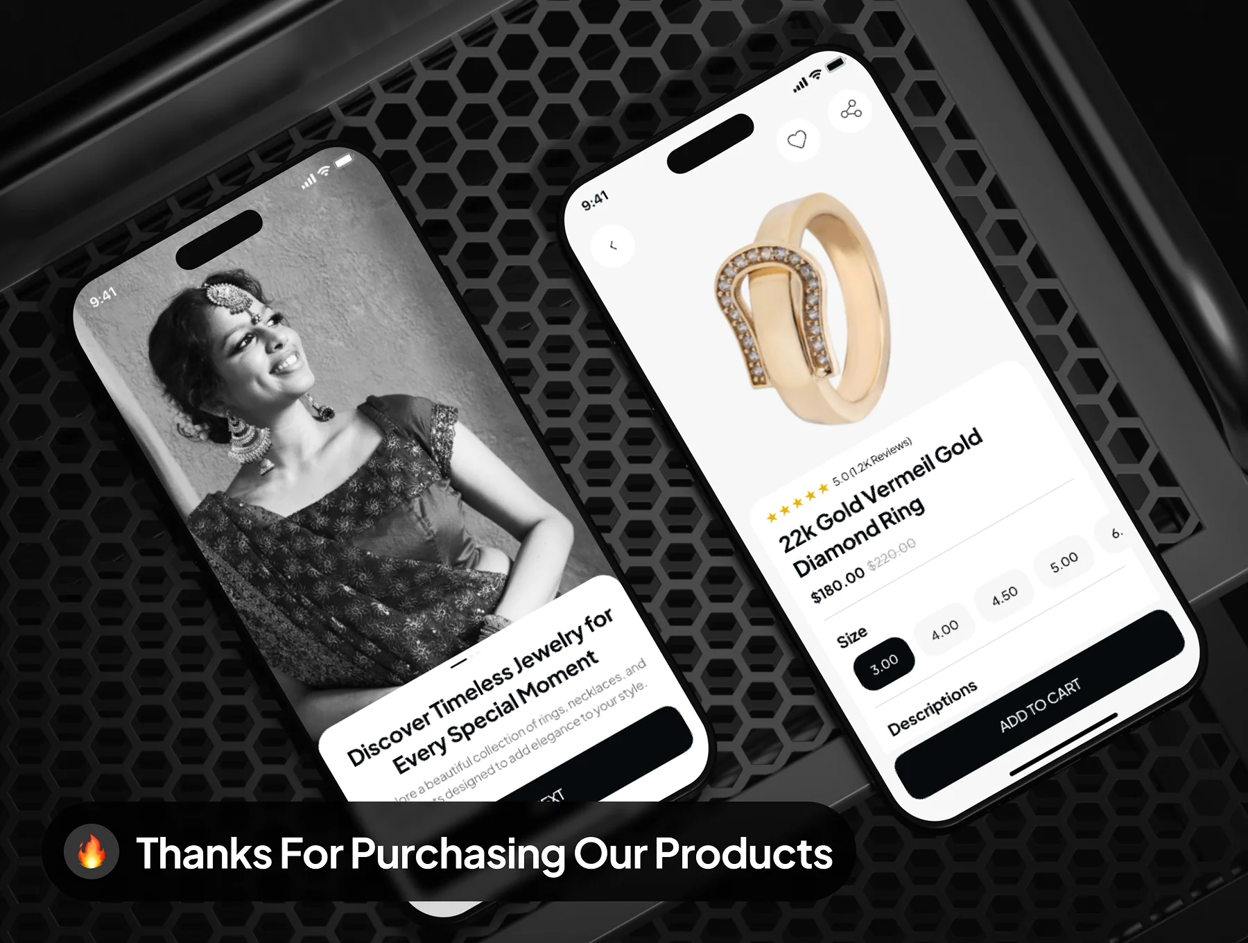 Jewelique - Jewelry Shop Ecommerce App UI Kit 10