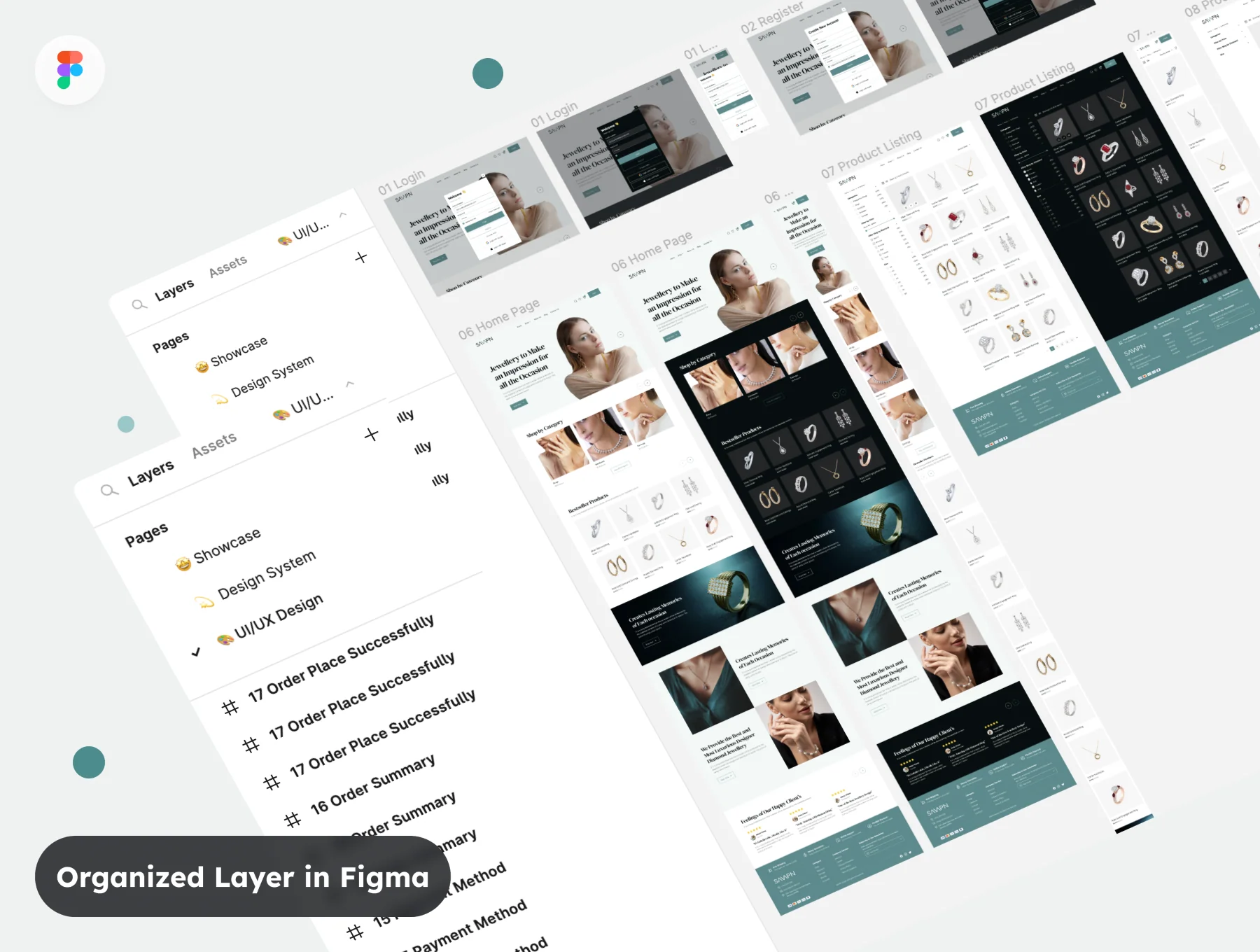 Jewellery E-Commerce Website UI Kit 4