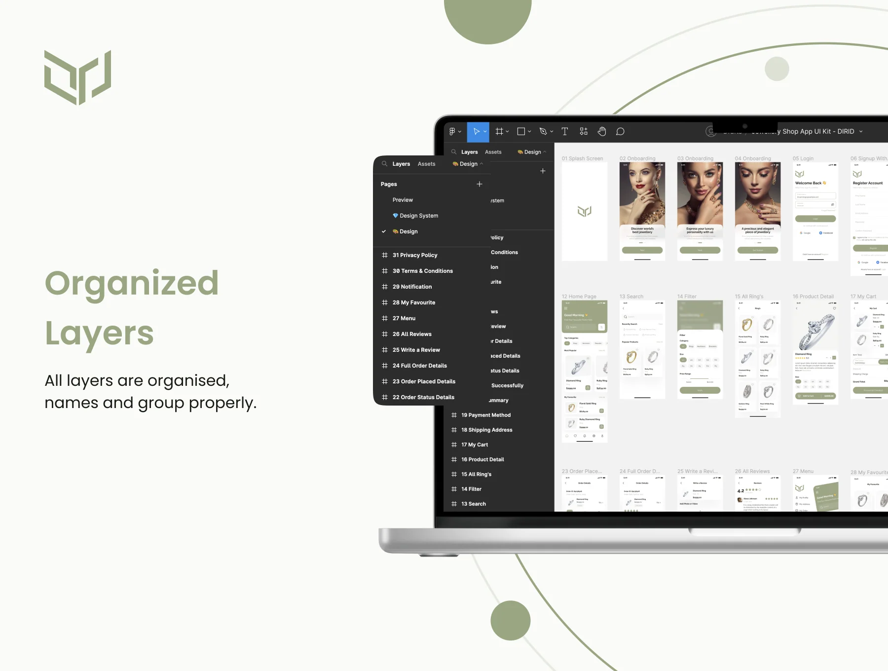 Jewellery Shop App UI Kit 3