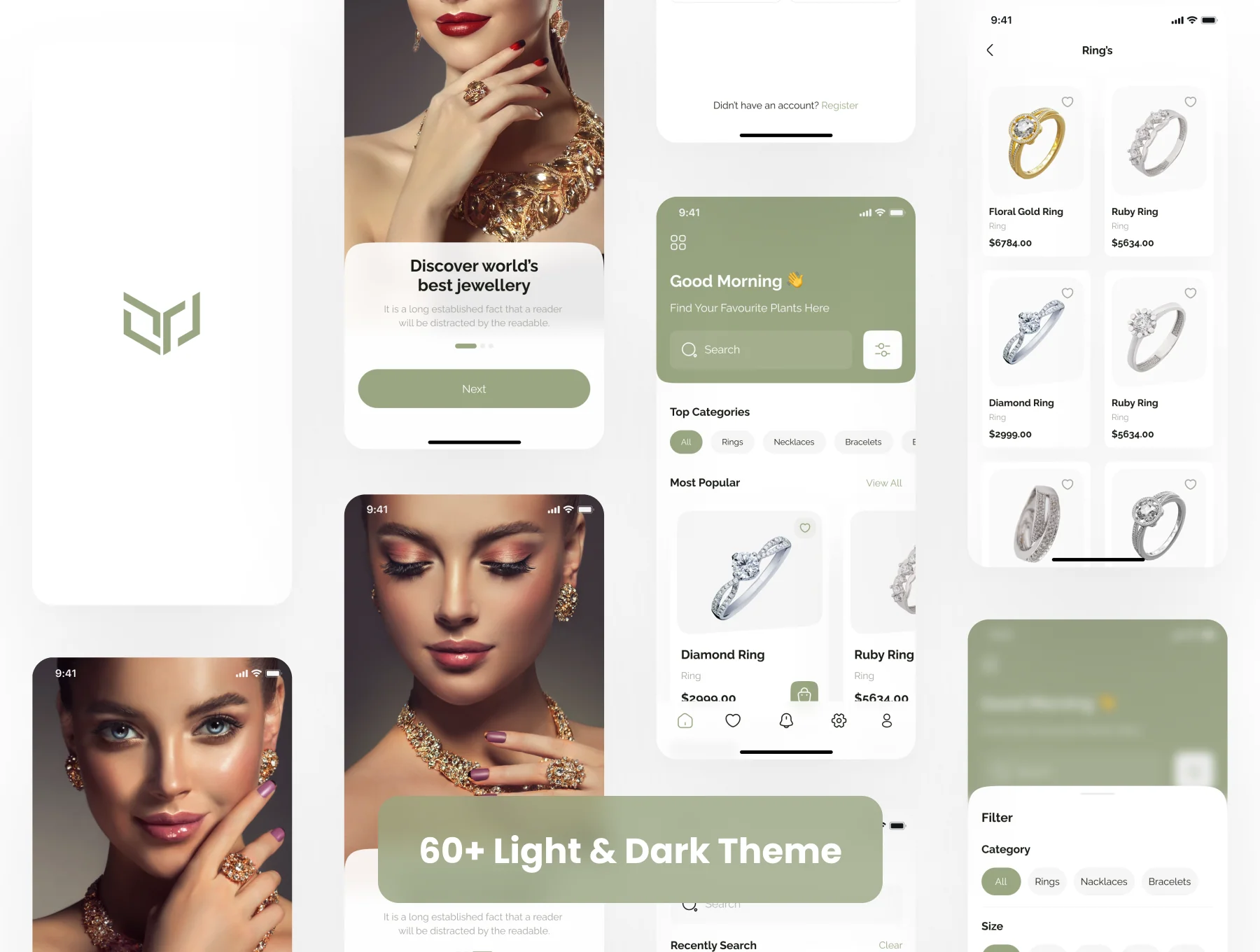 Jewellery Shop App UI Kit 5