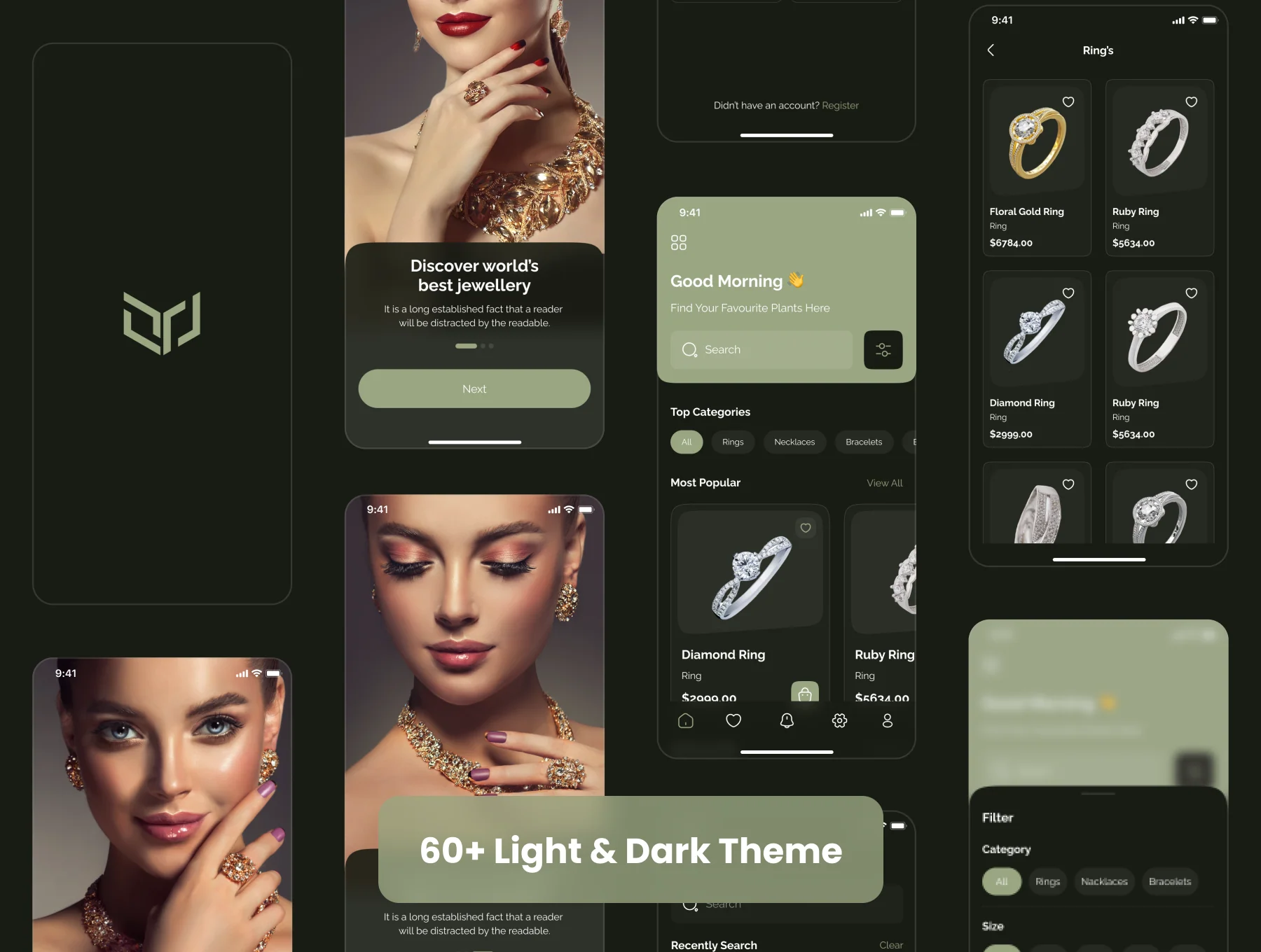 Jewellery Shop App UI Kit 7