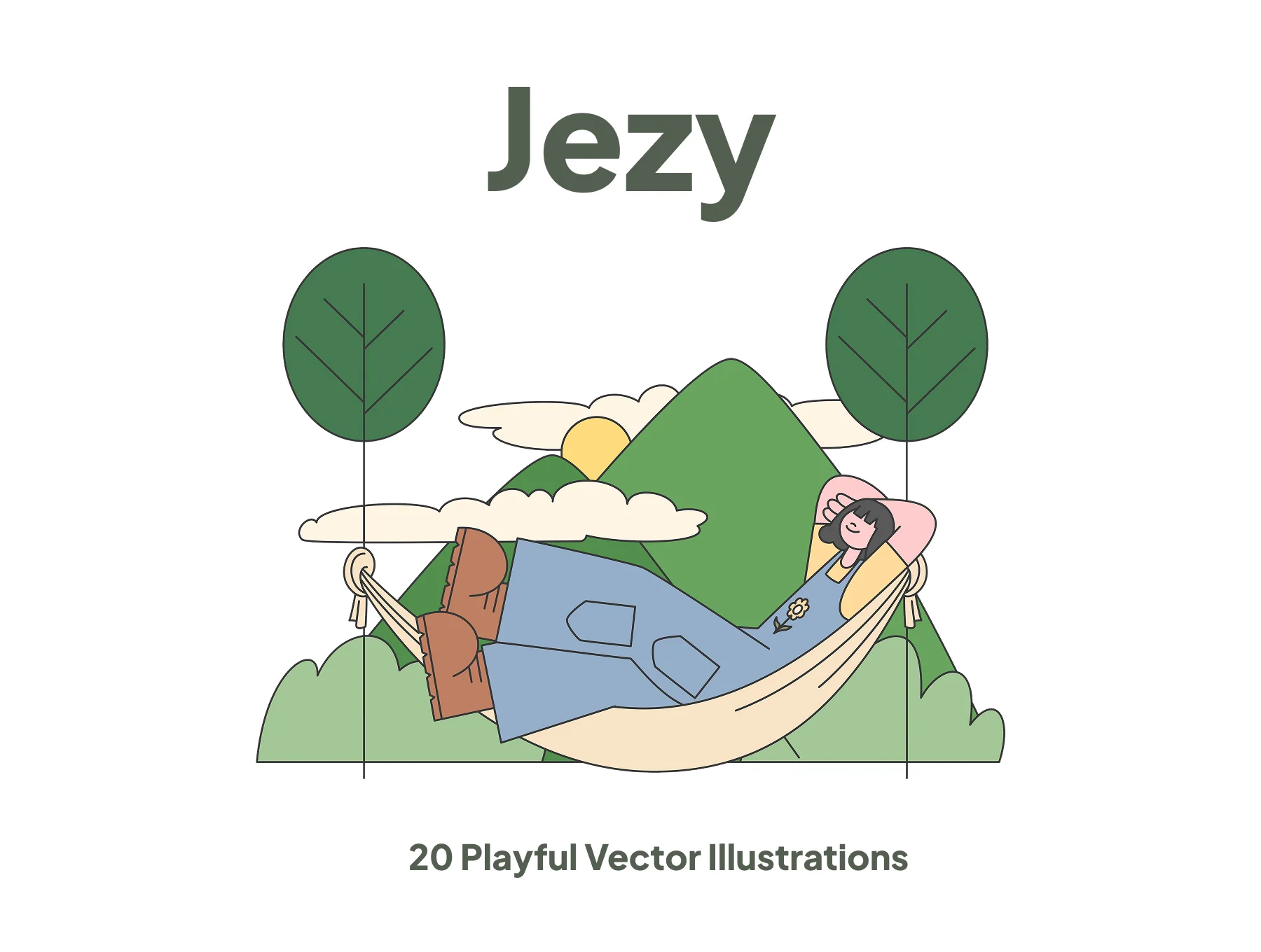 Jezy Playful Vector Illustrations