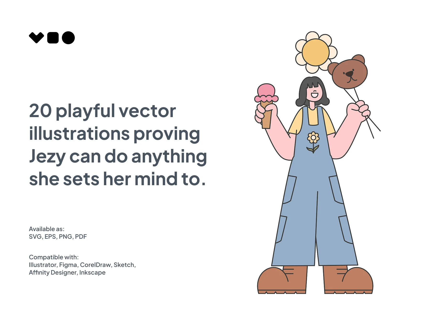Jezy Playful Vector Illustrations 2