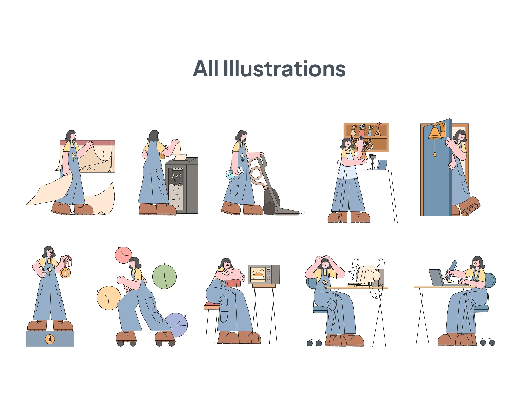 Jezy Playful Vector Illustrations 7