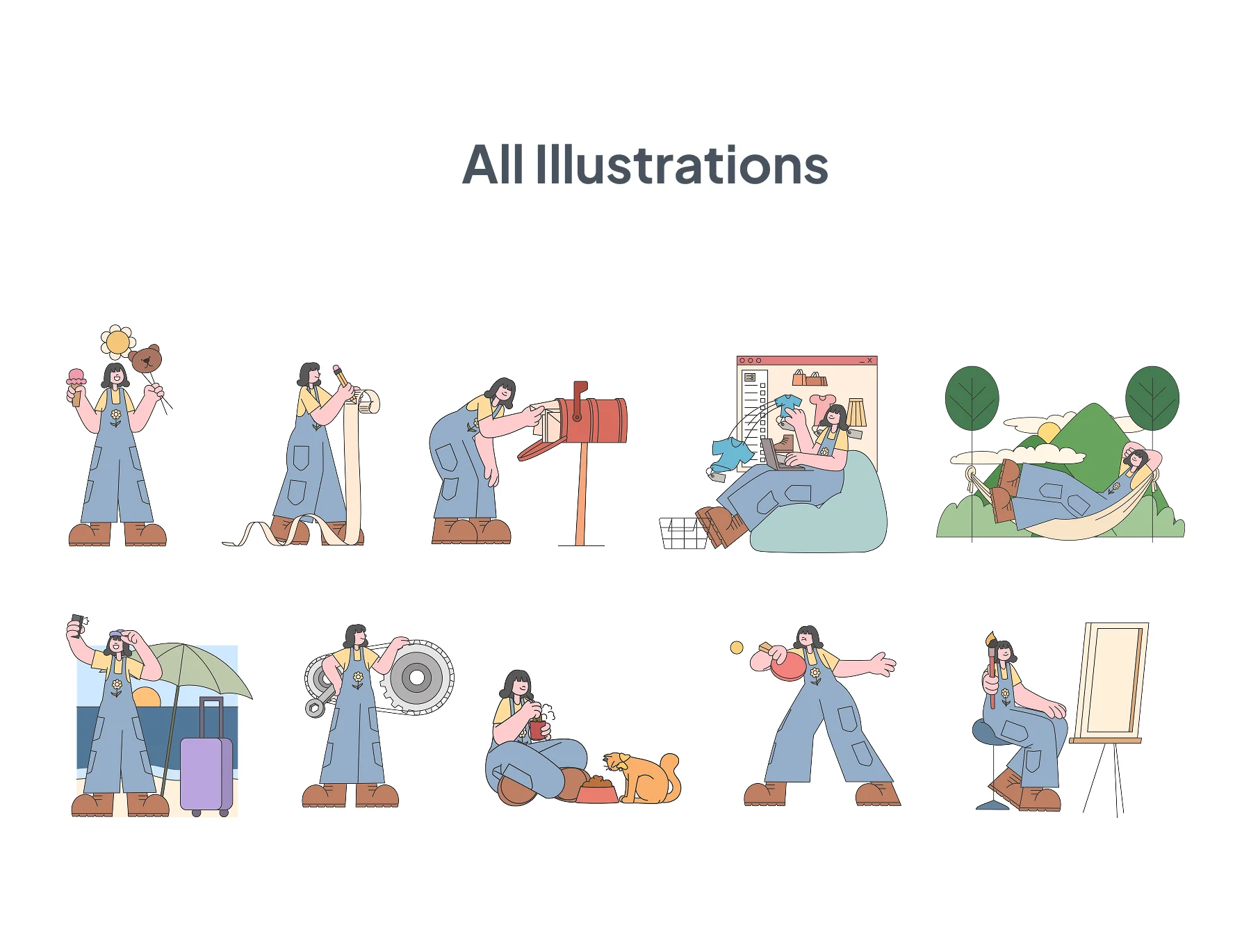 Jezy Playful Vector Illustrations 8