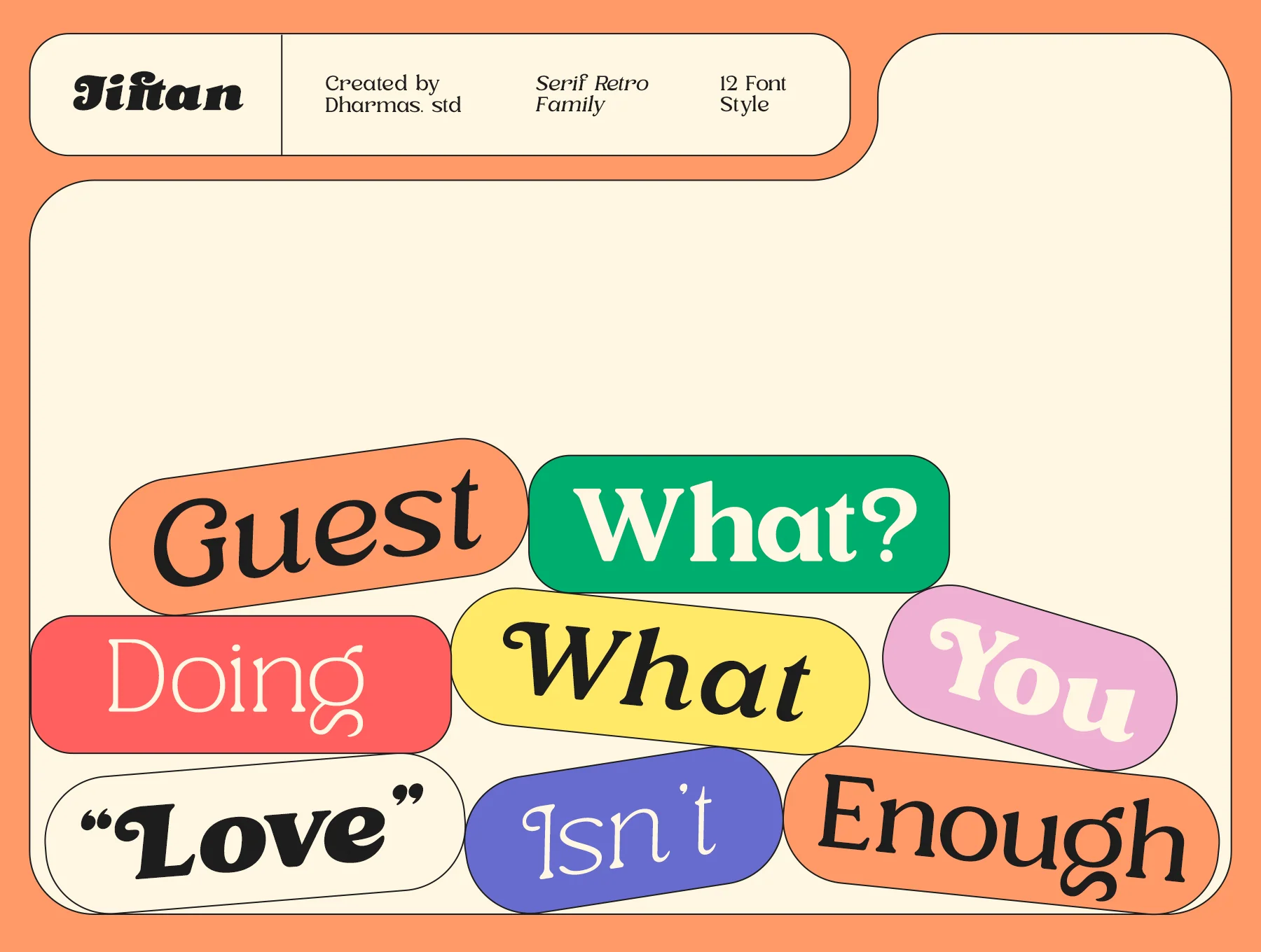 Jiftan - Modern Retro Family 4