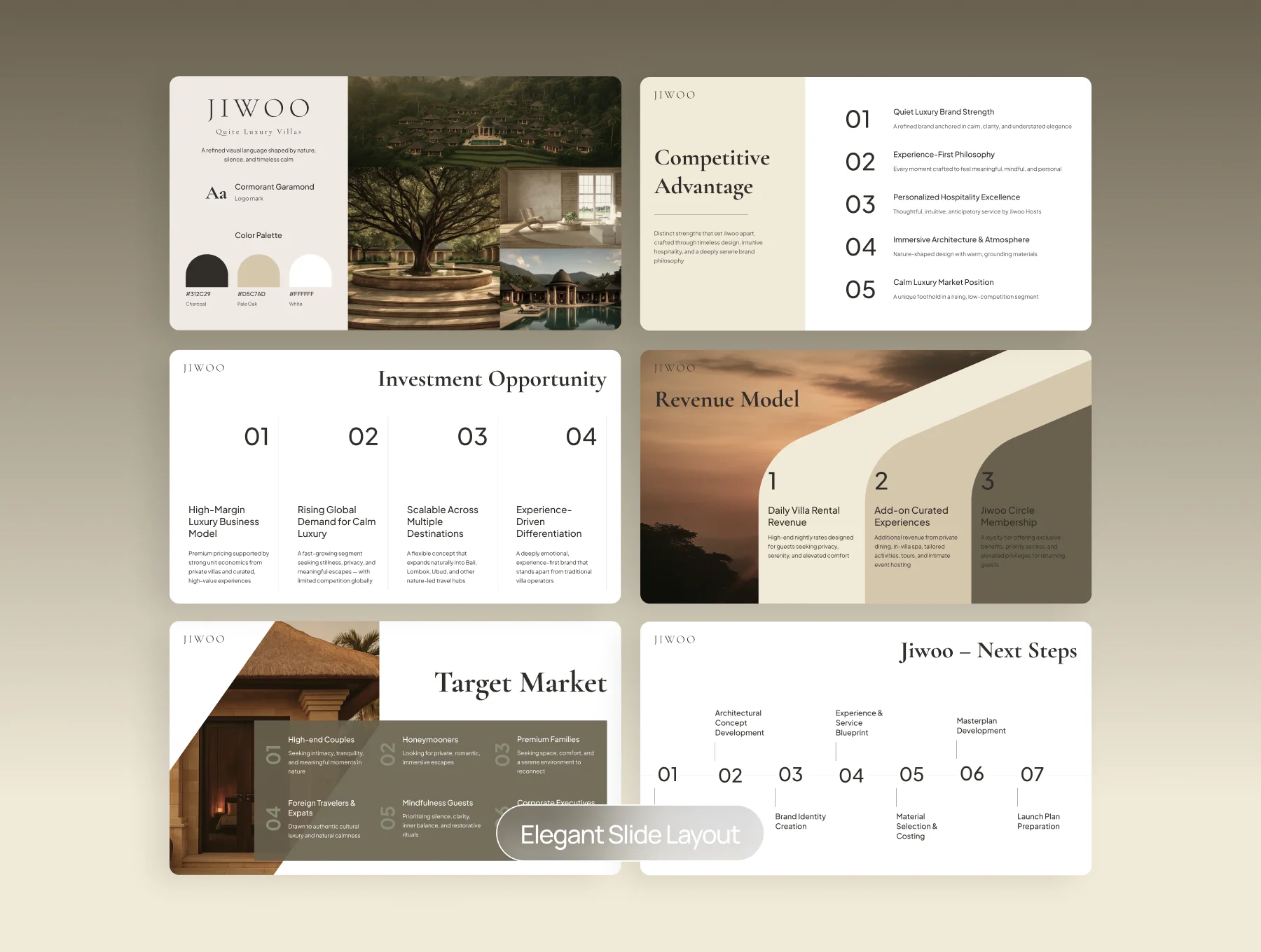 Jiwoo — Luxury Villa & Resort Presentation Deck 6