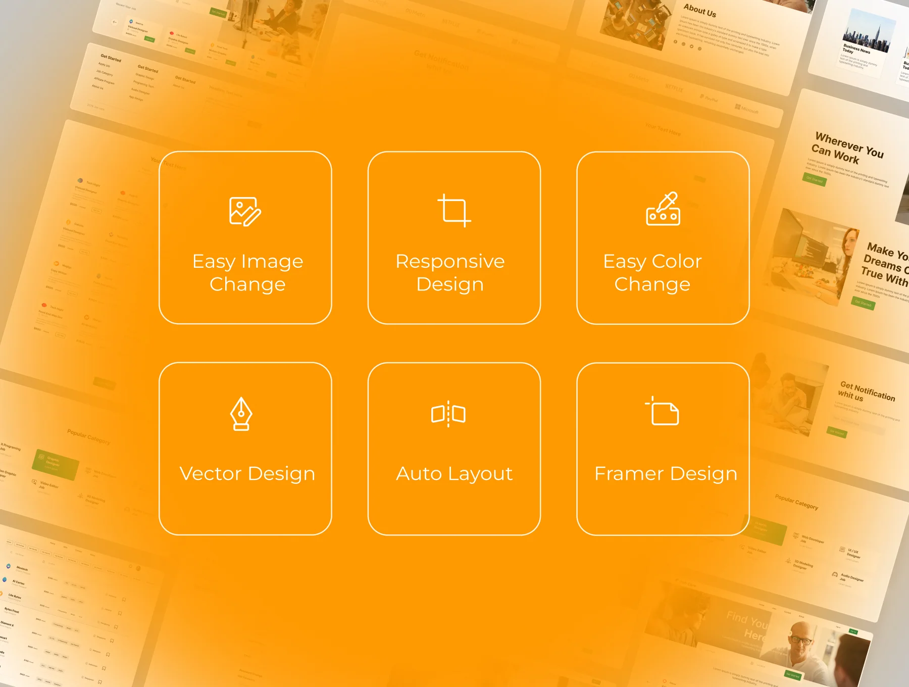 Job Care - Jobs Finder Website UI Kit 5