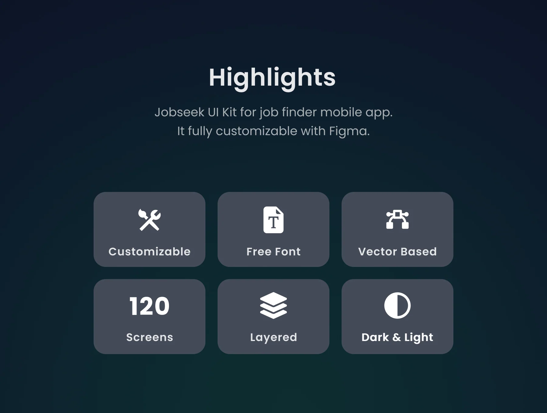Job Finder App UI Kit 3