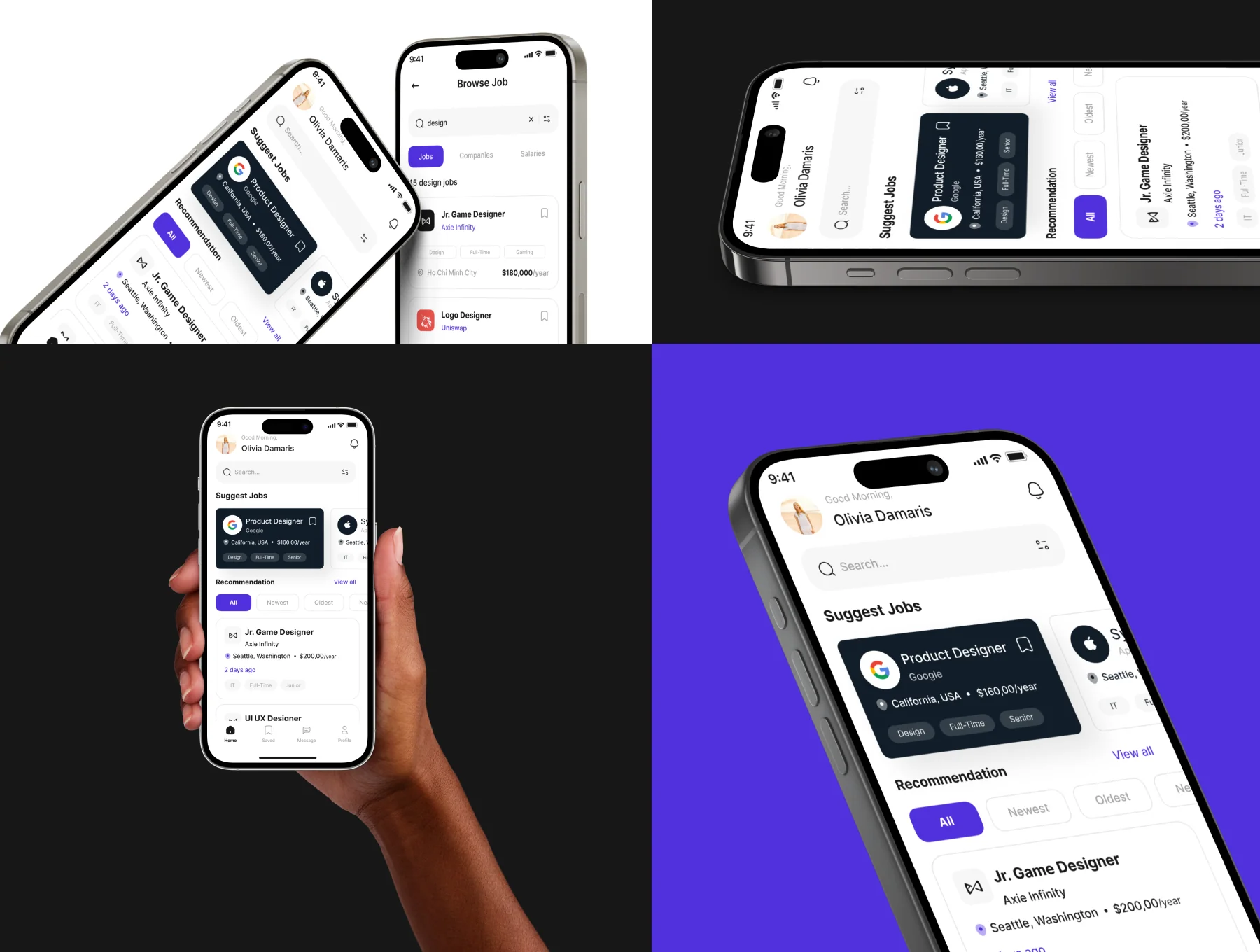 Job Finder App UI Kit V.2 7