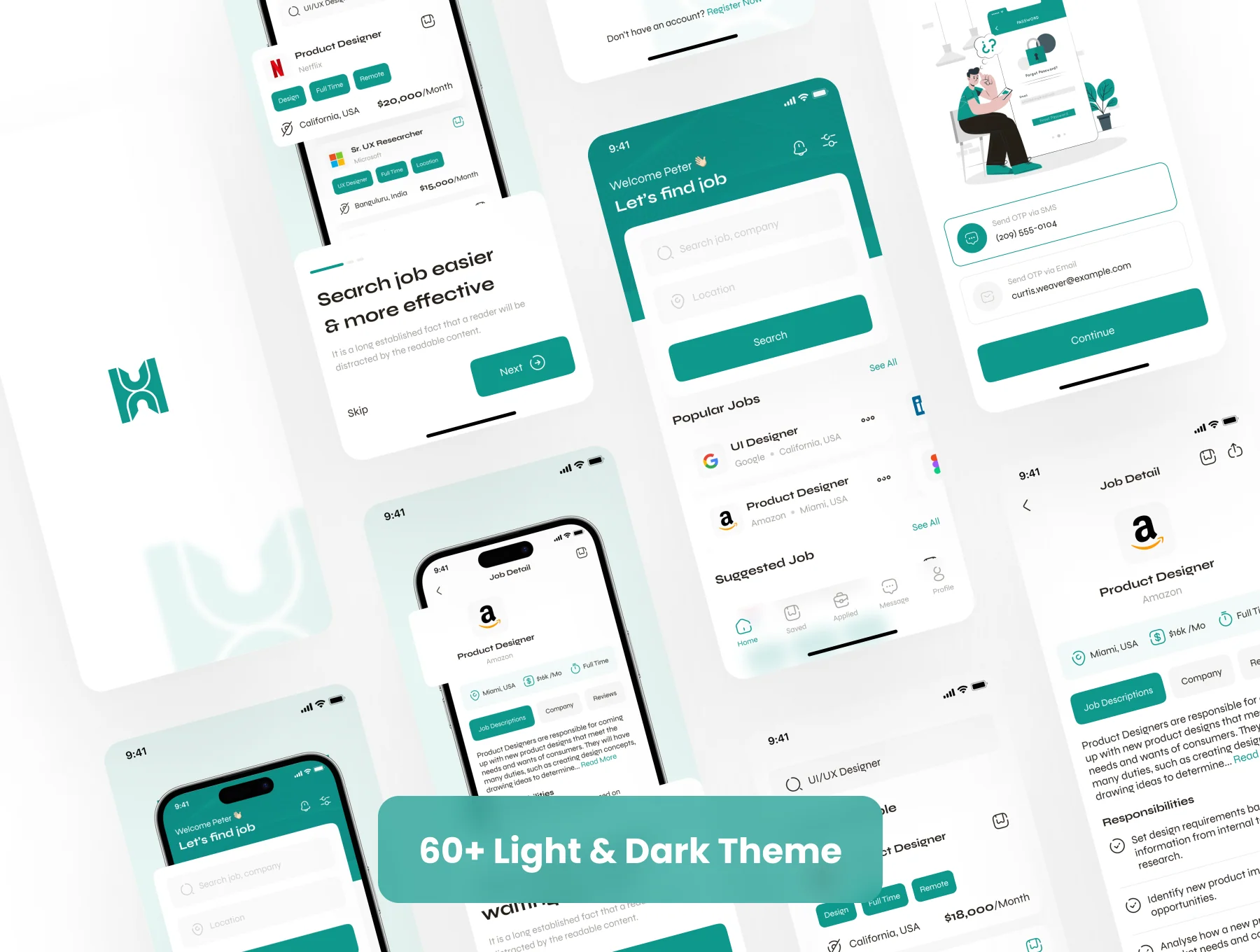 Job Finder App UI Kit 5