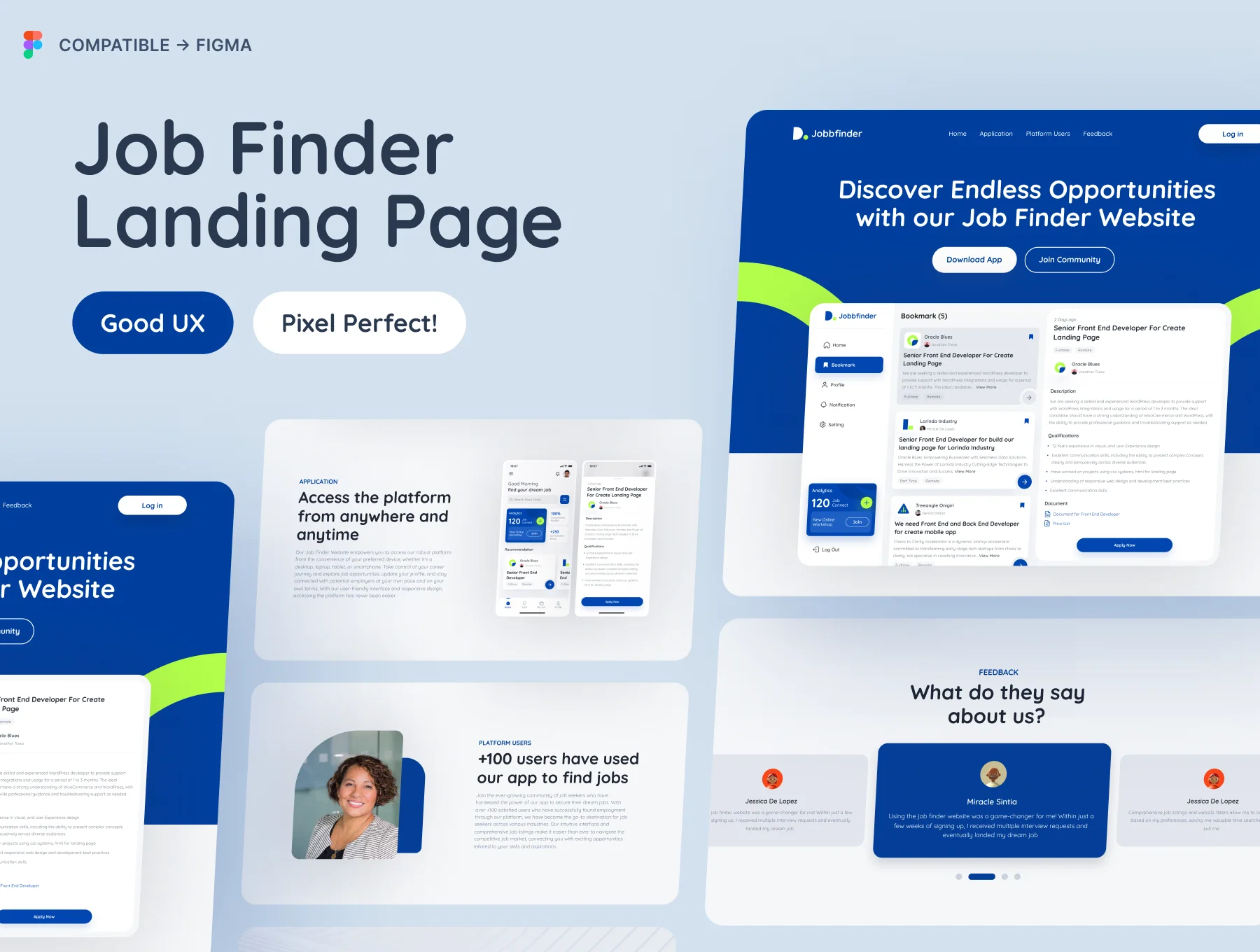 Job Finder Mini Landing Page