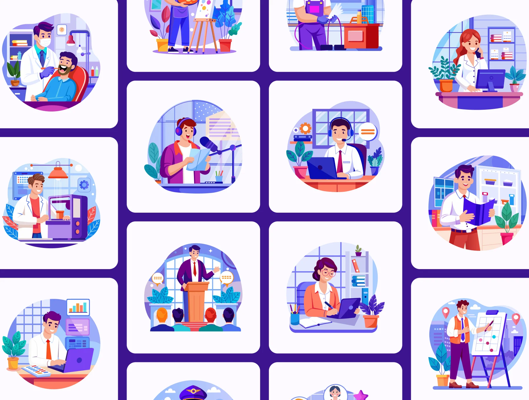 Job Illustrations Art 6