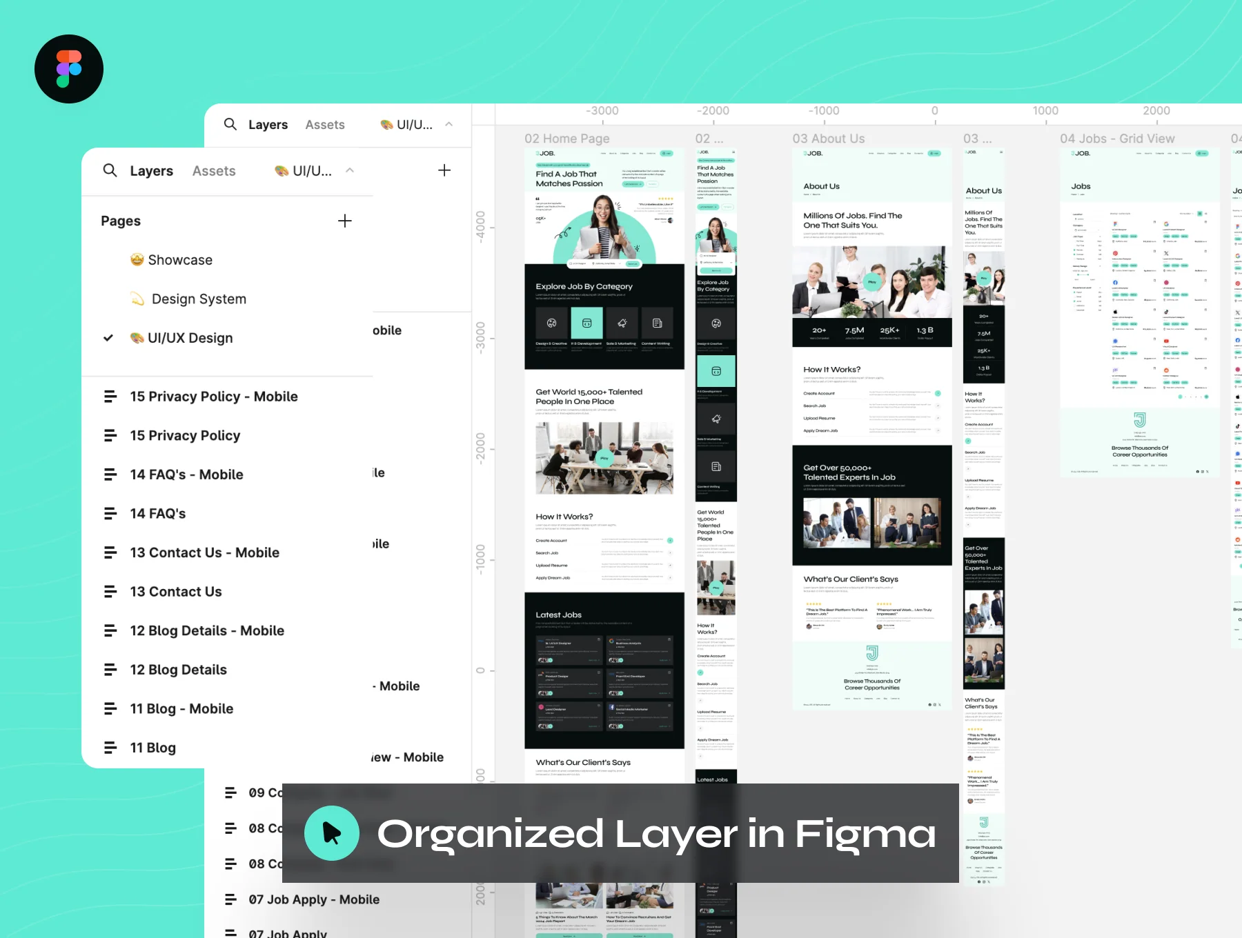 Job - Job Finder Website UI Kit 4