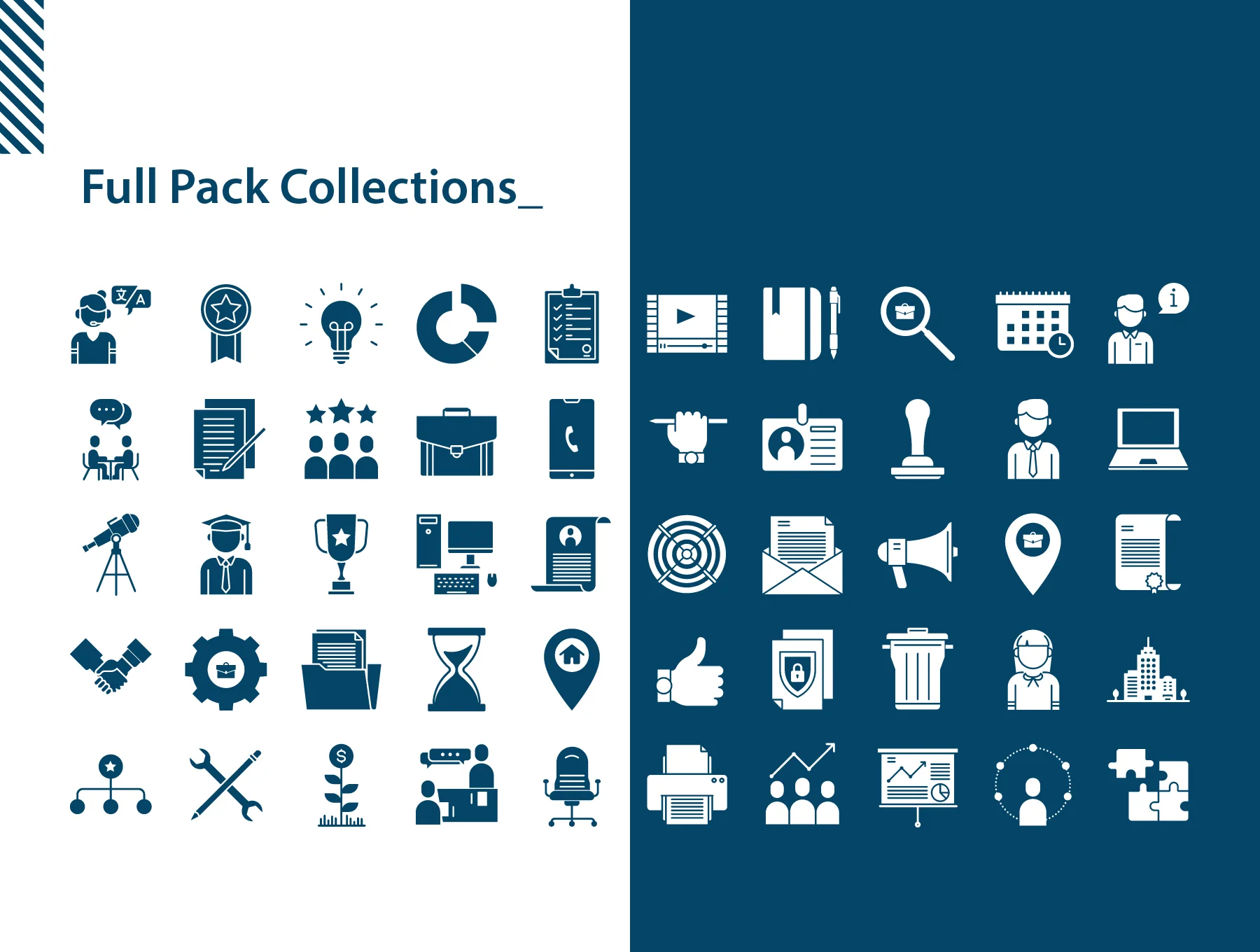 100 Job Resume Icons Set 5