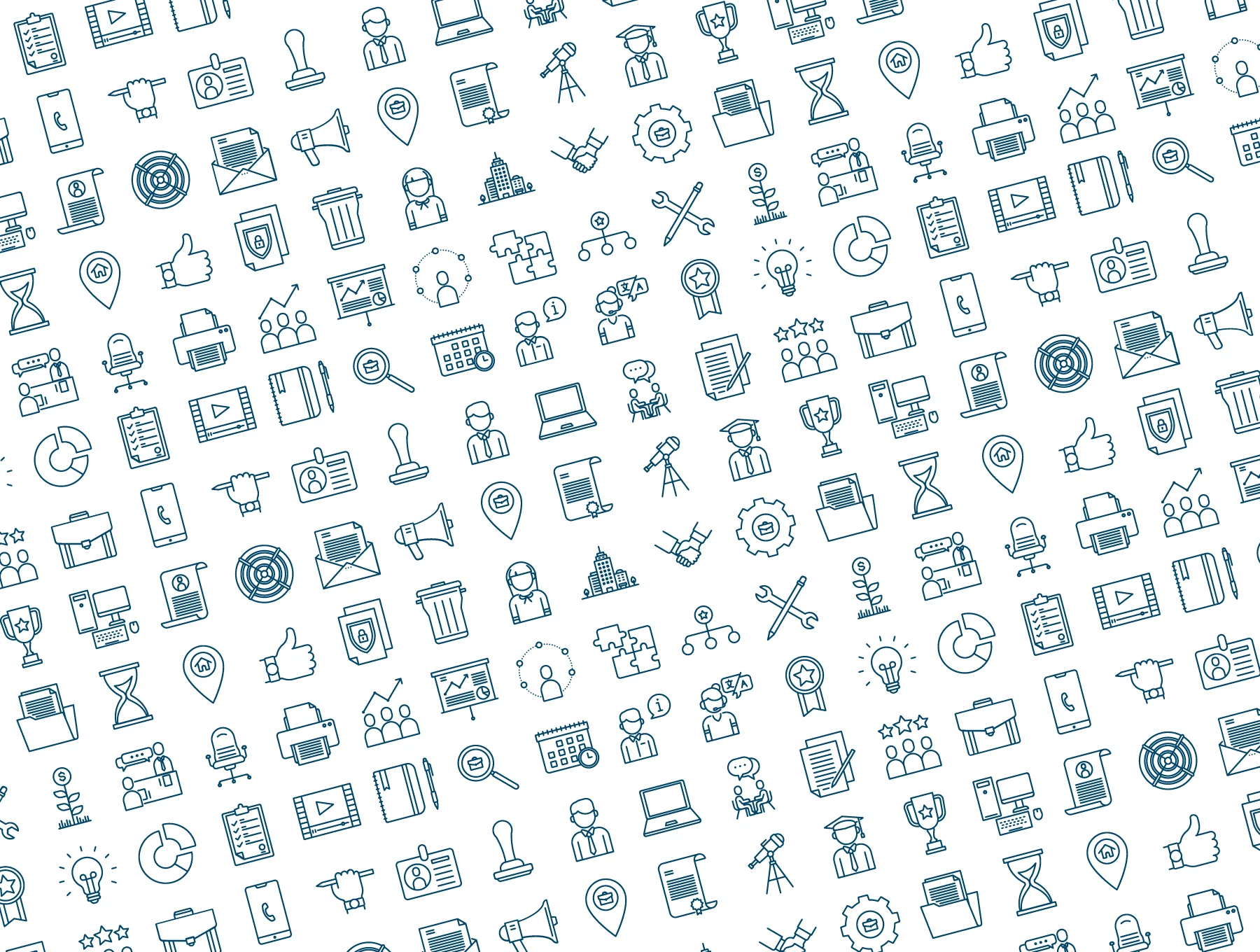 100 Job Resume Icons Set 6