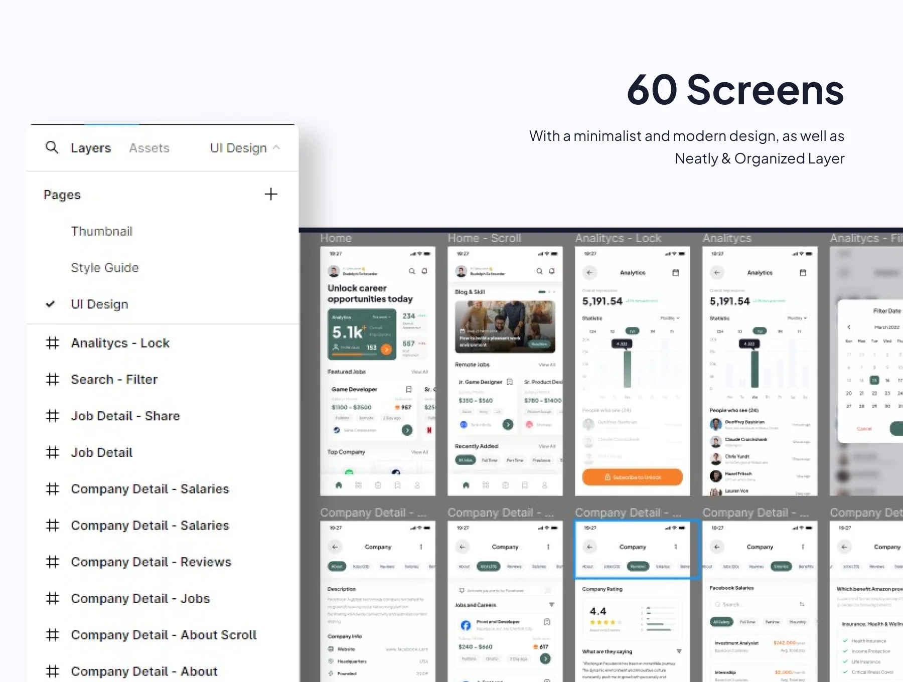 Jobbin - Jobs Finder App UI Kits 4