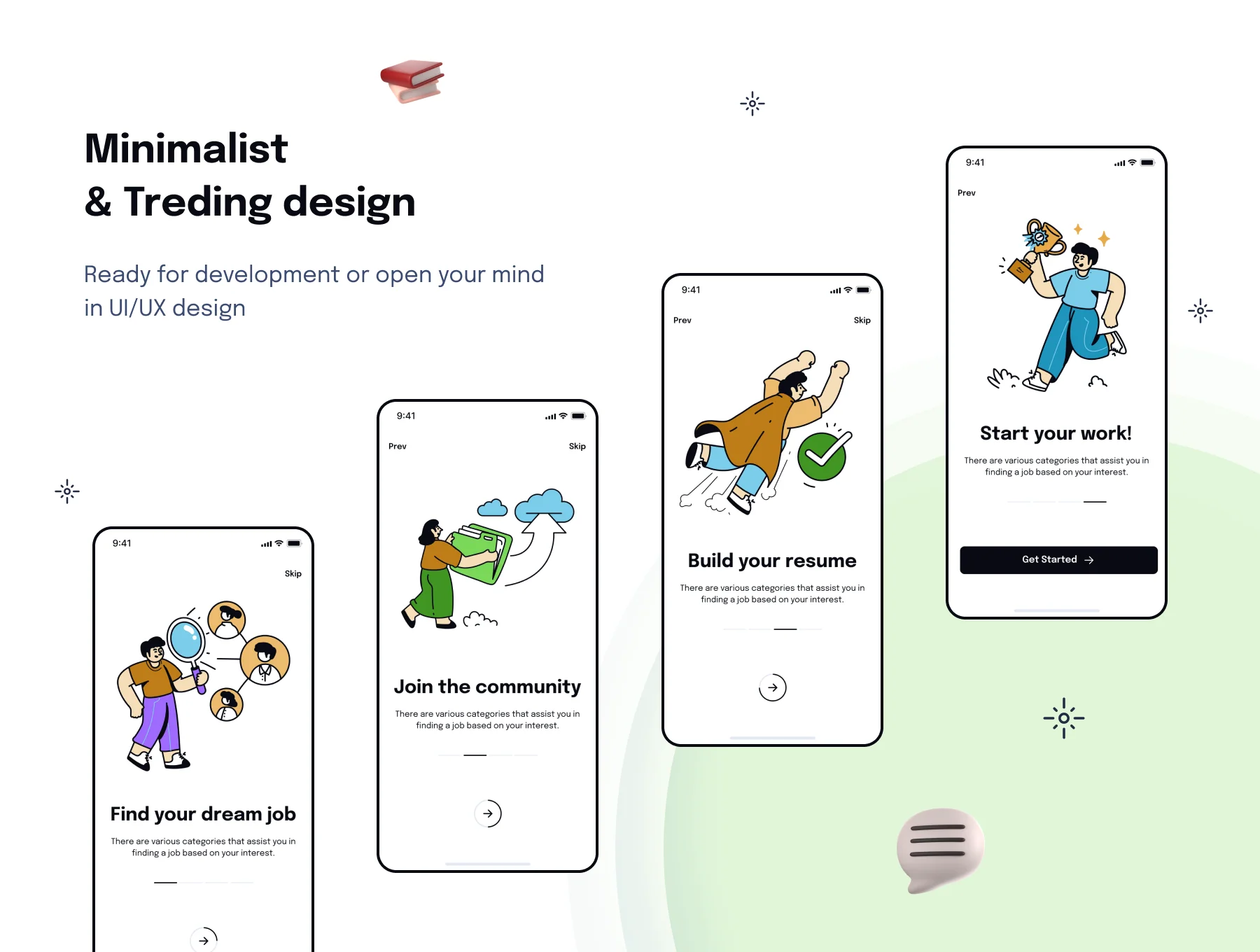 Jobby - Job Finder App UI Kit 3