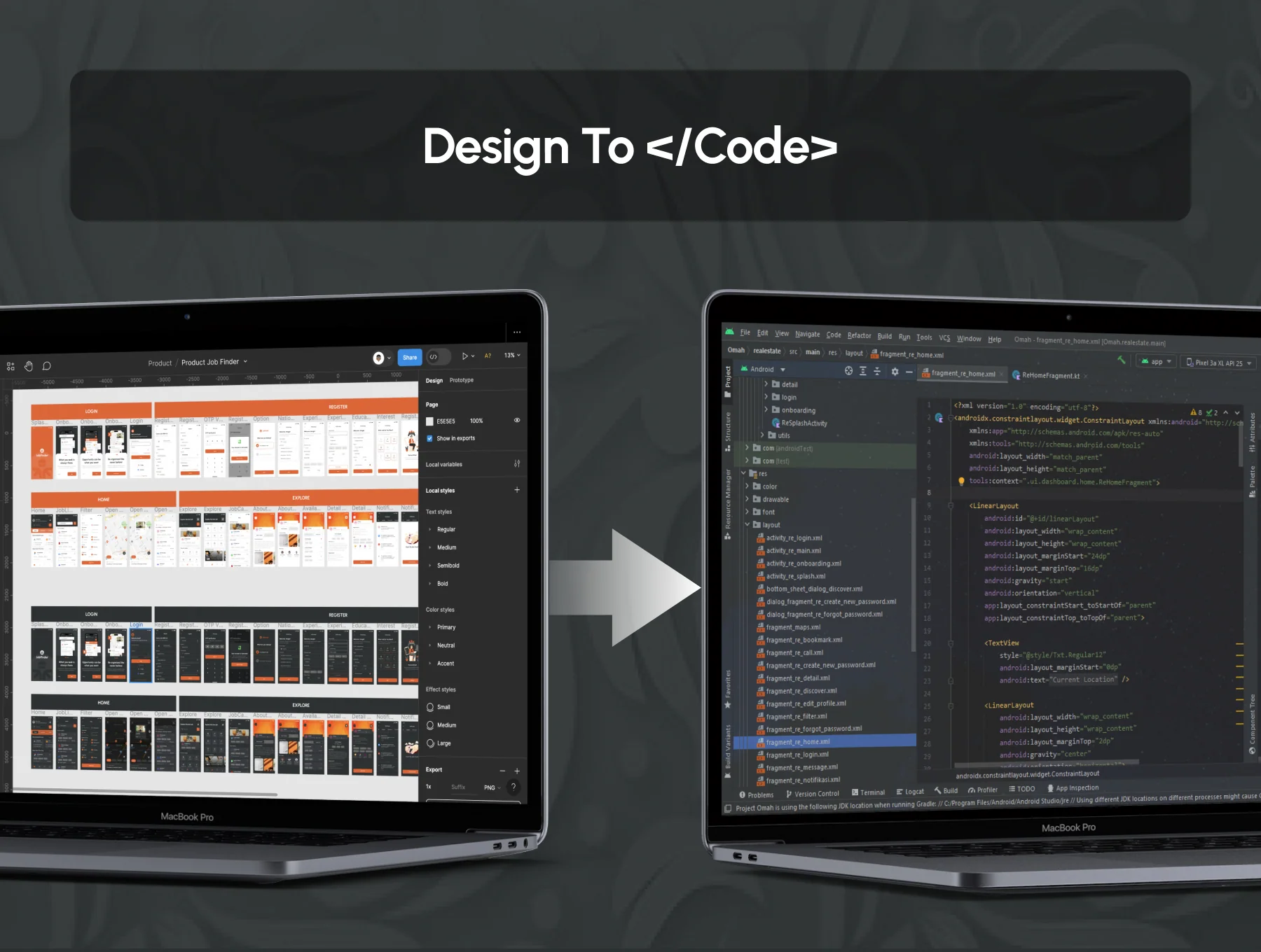 JobFinder - Job Finder App UI Kit + Code 3