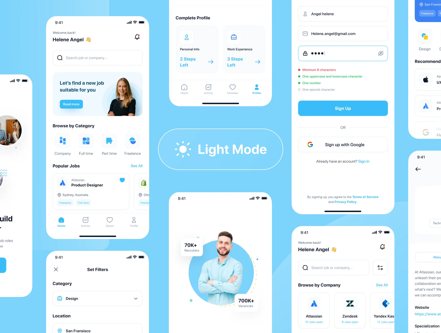 Jobhunt - Job Finder App UI Kit 4